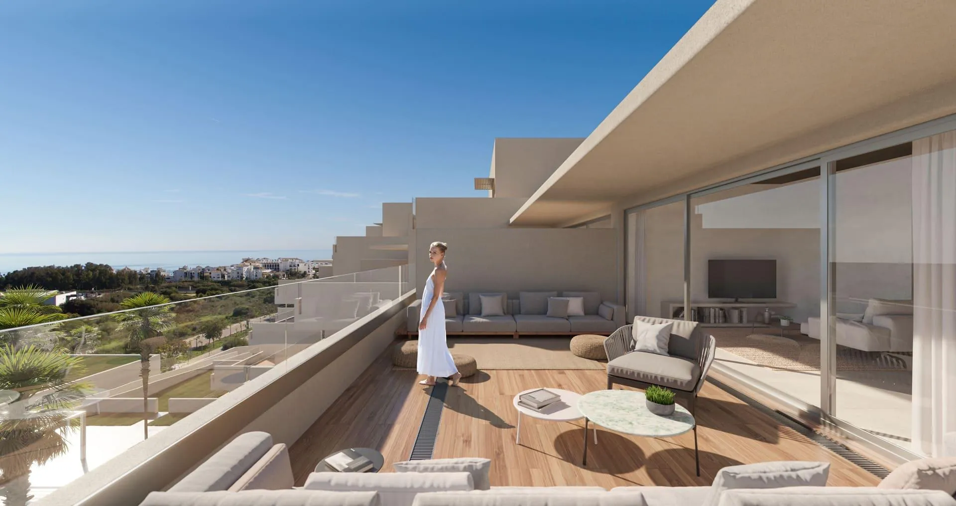 Penthouse en venta en Estepona