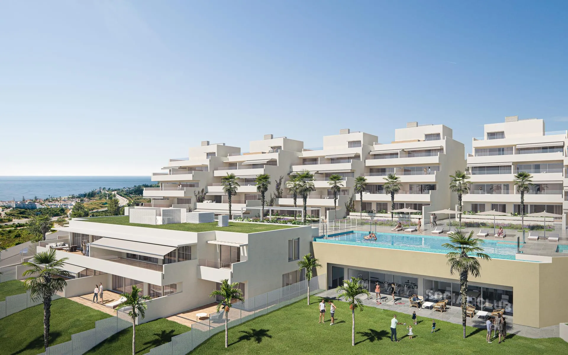 Penthouse en venta en Estepona