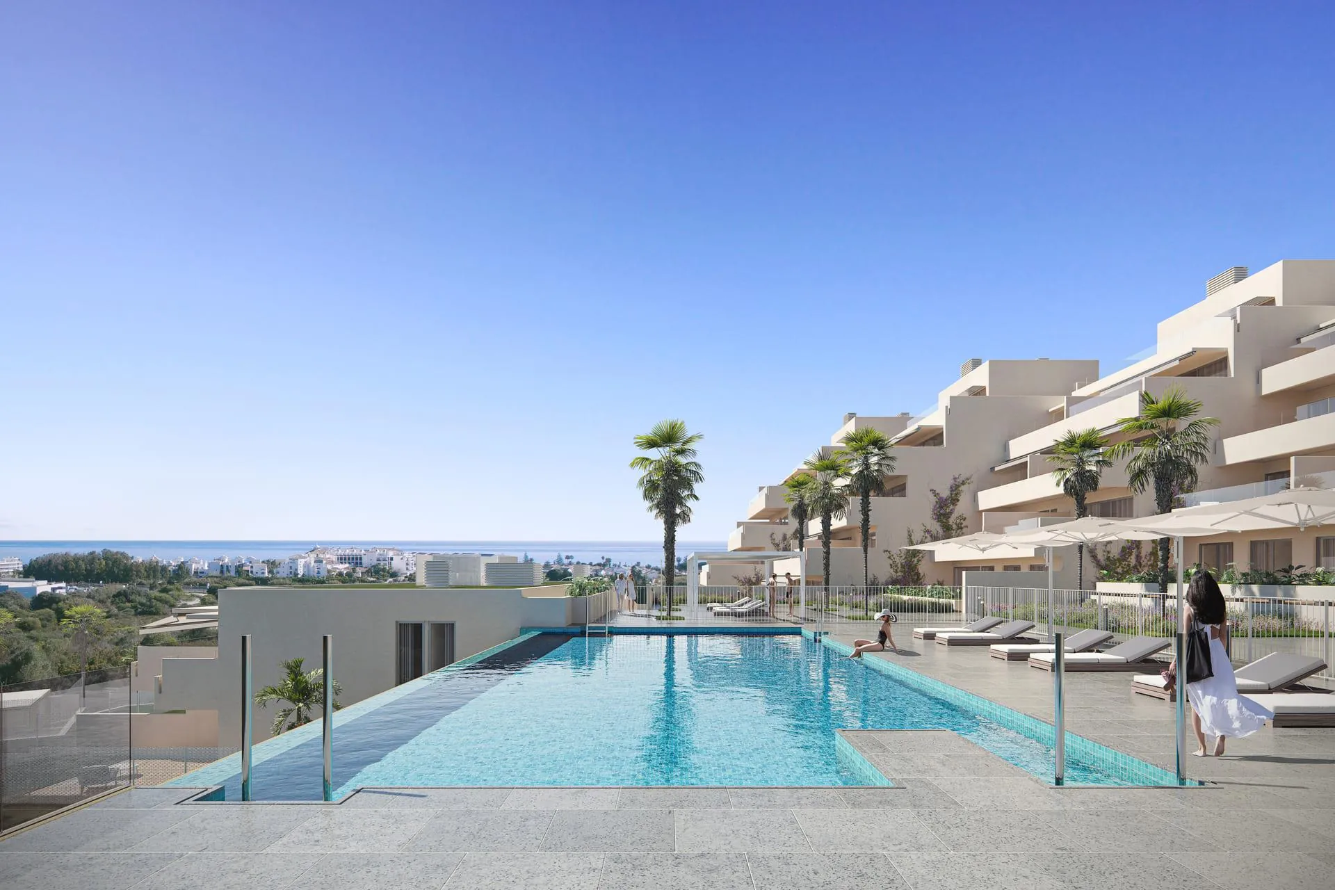Penthouse en venta en Estepona