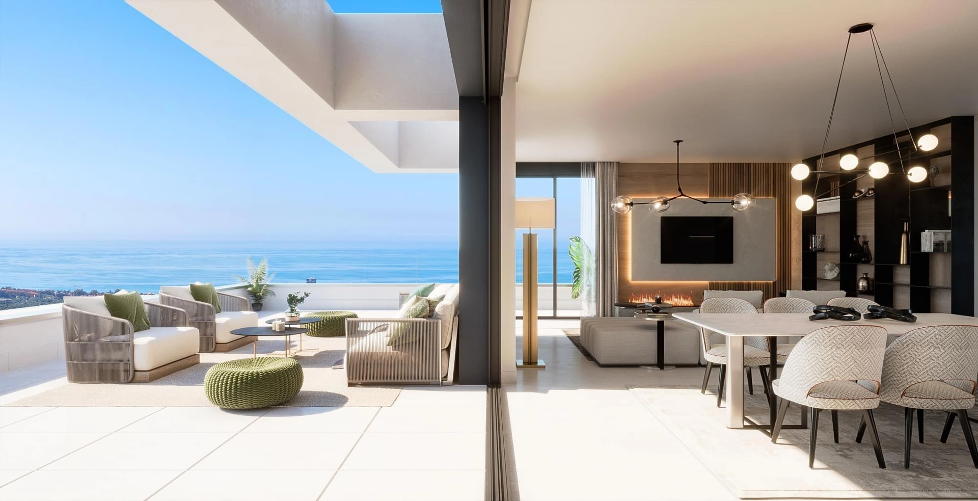 Penthouse til salg i Marbella
