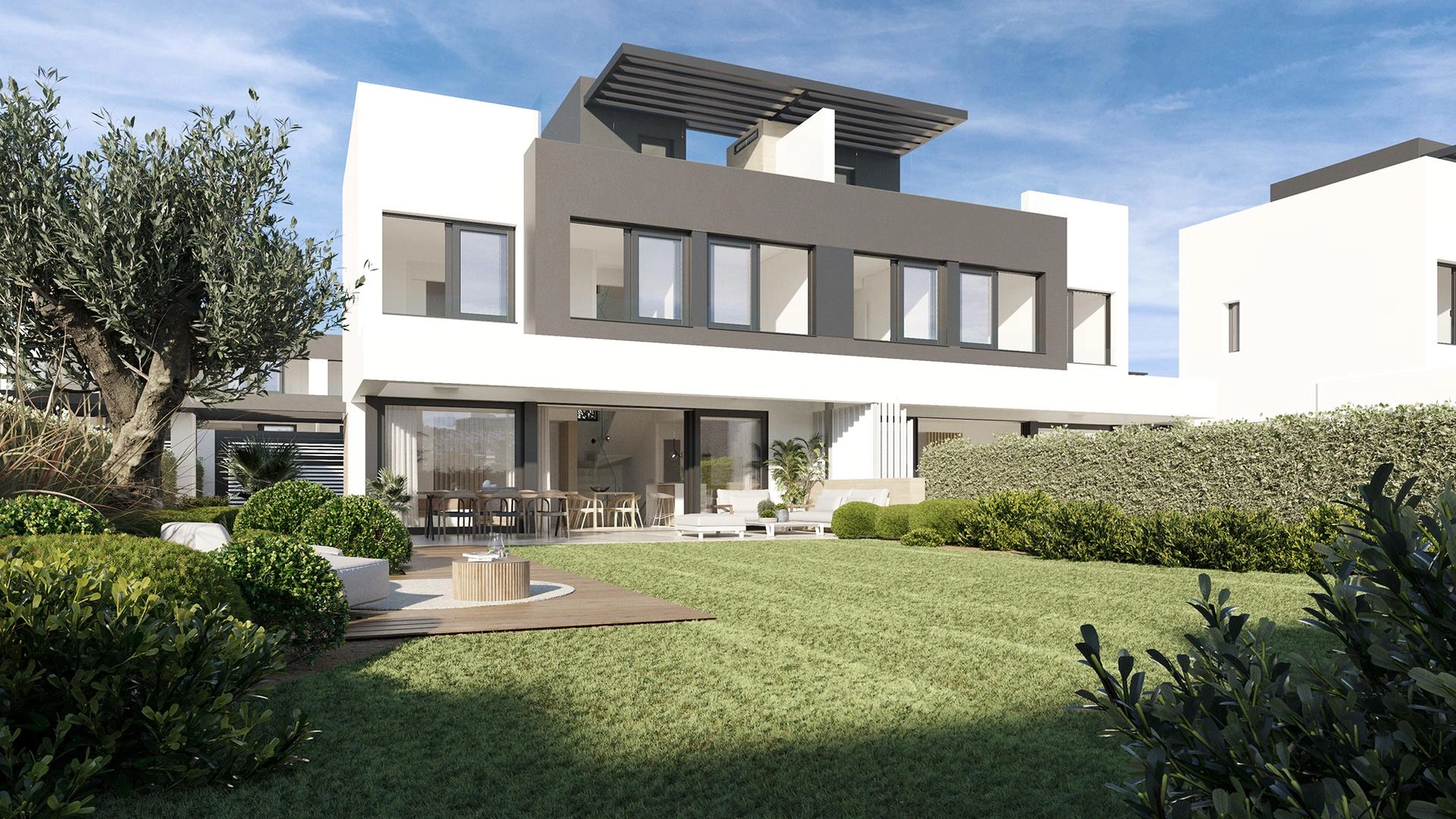 Casa adosada en venta en Estepona