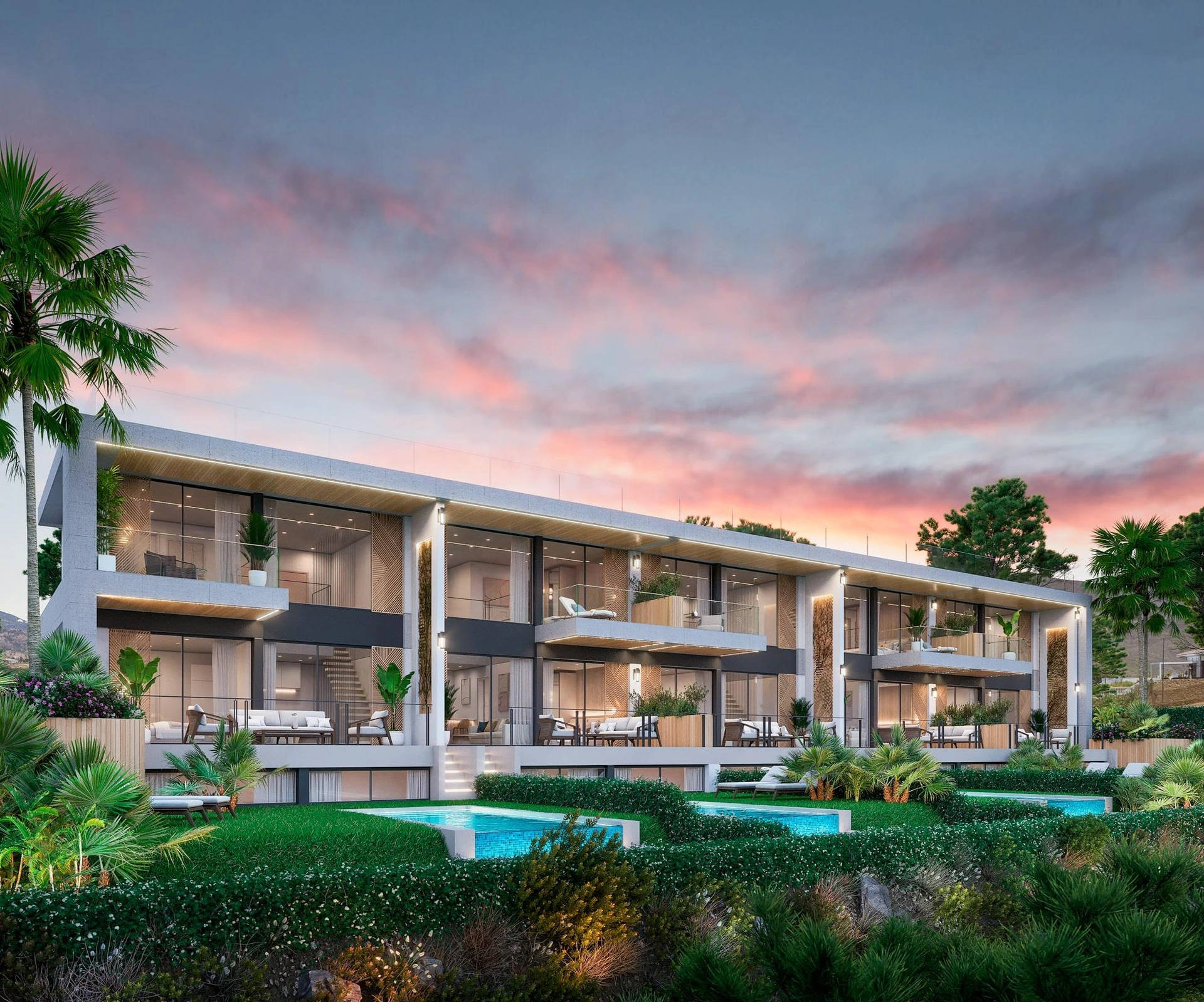 Terraced til salg i Marbella