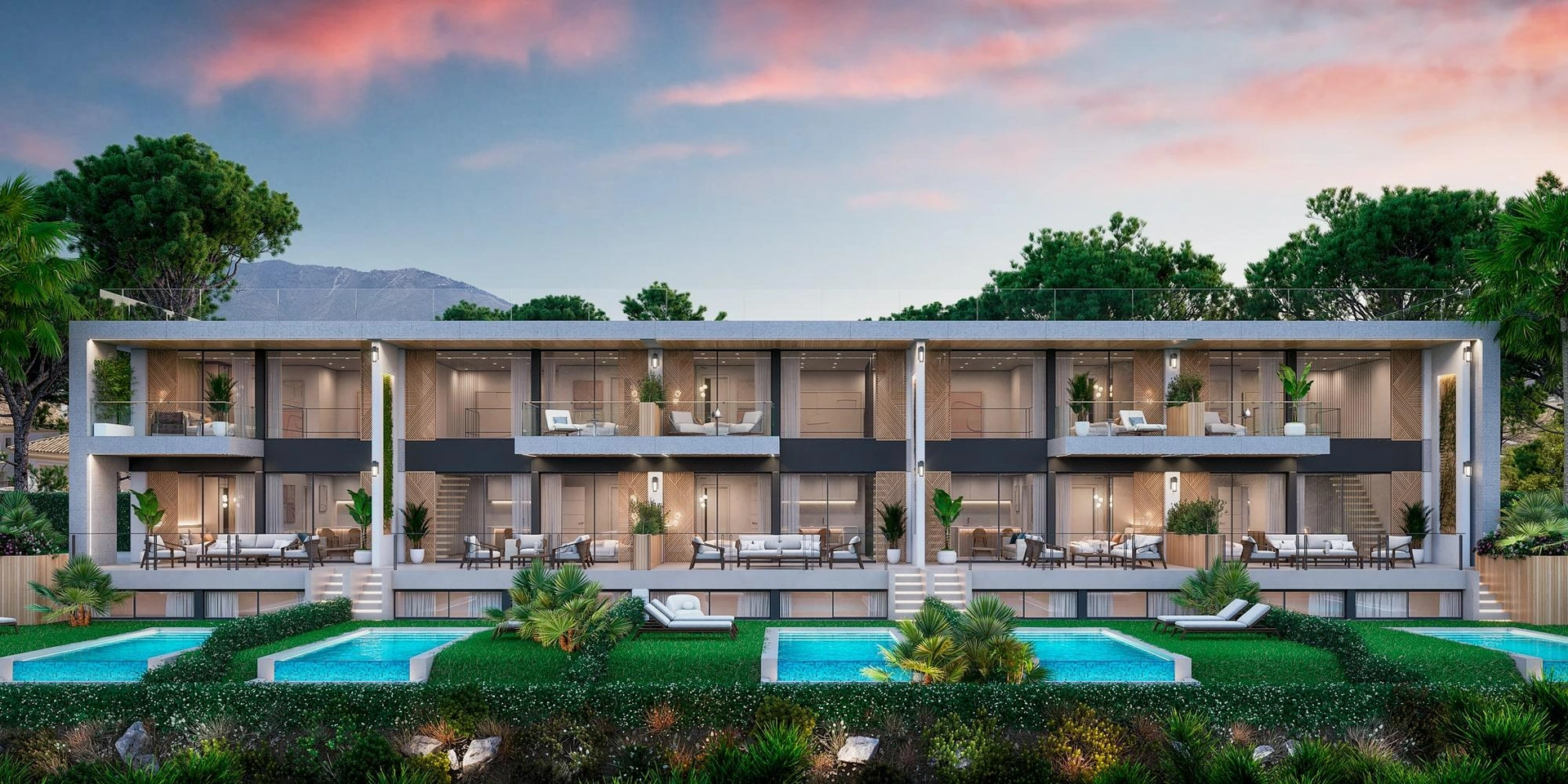 Terraced til salg i Marbella