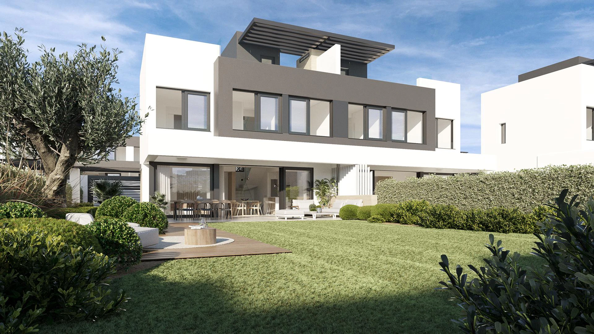 Casa adosada en venta en Estepona