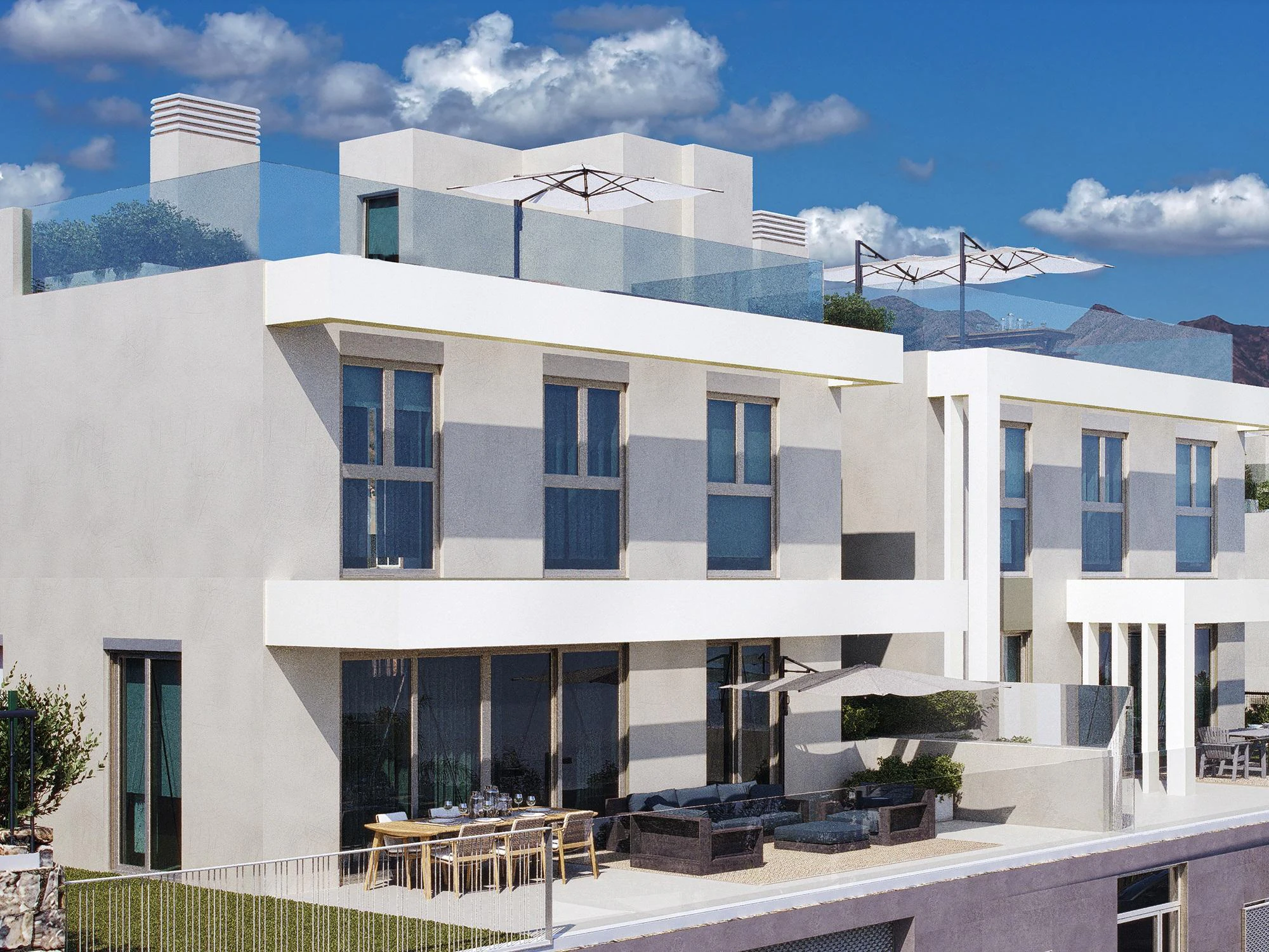 Casa adosada en venta en Mijas