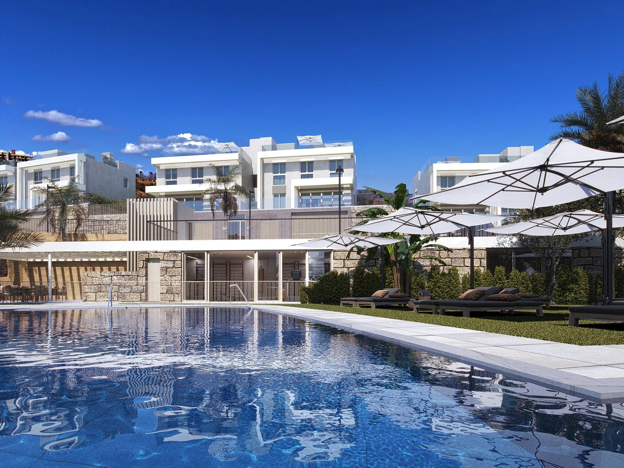 Casa adosada en venta en Mijas