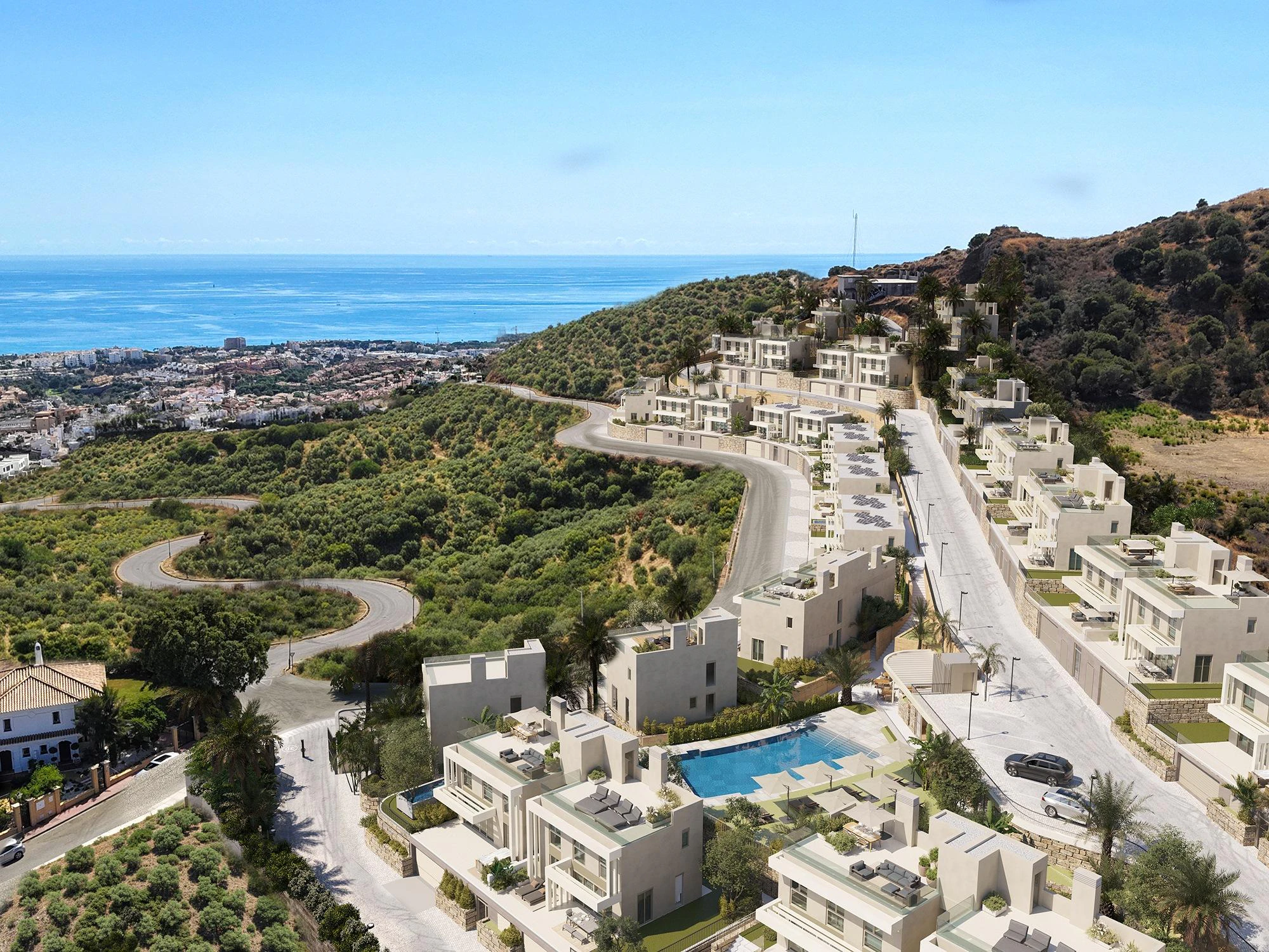 Casa adosada en venta en Mijas