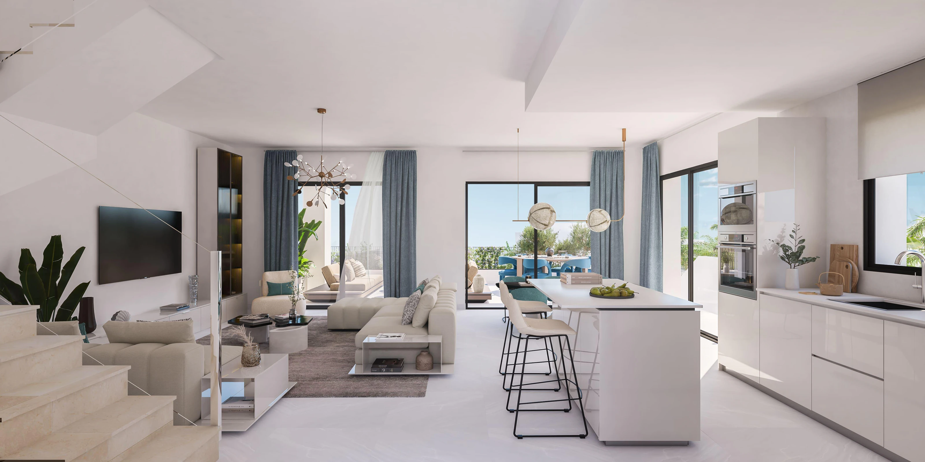 Casa pareada en venta en Estepona