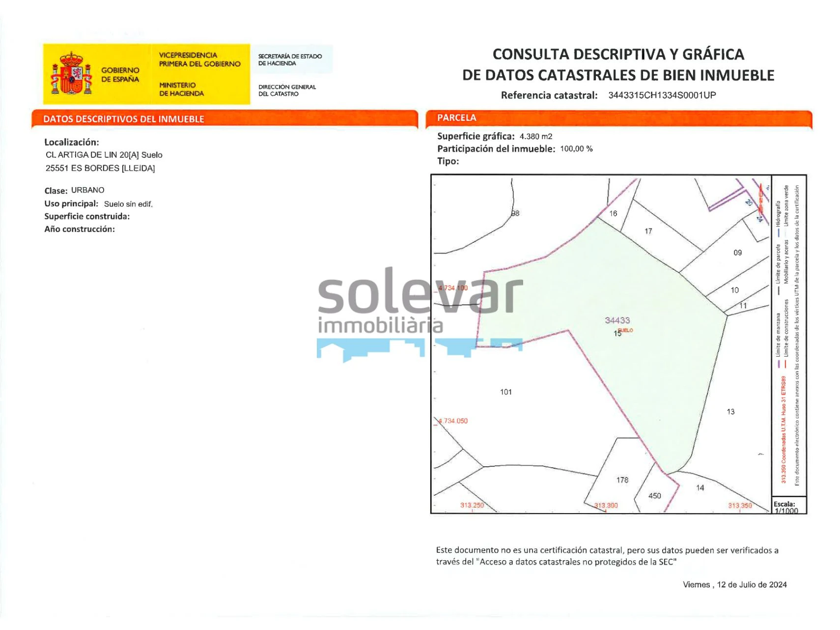 Propiedad en Venta en Es Bordes