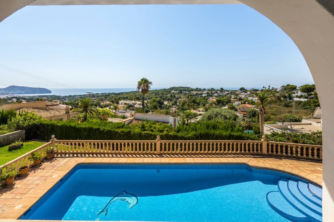 Villa à vendre à Benimeit Moraira avec vue sur la mer