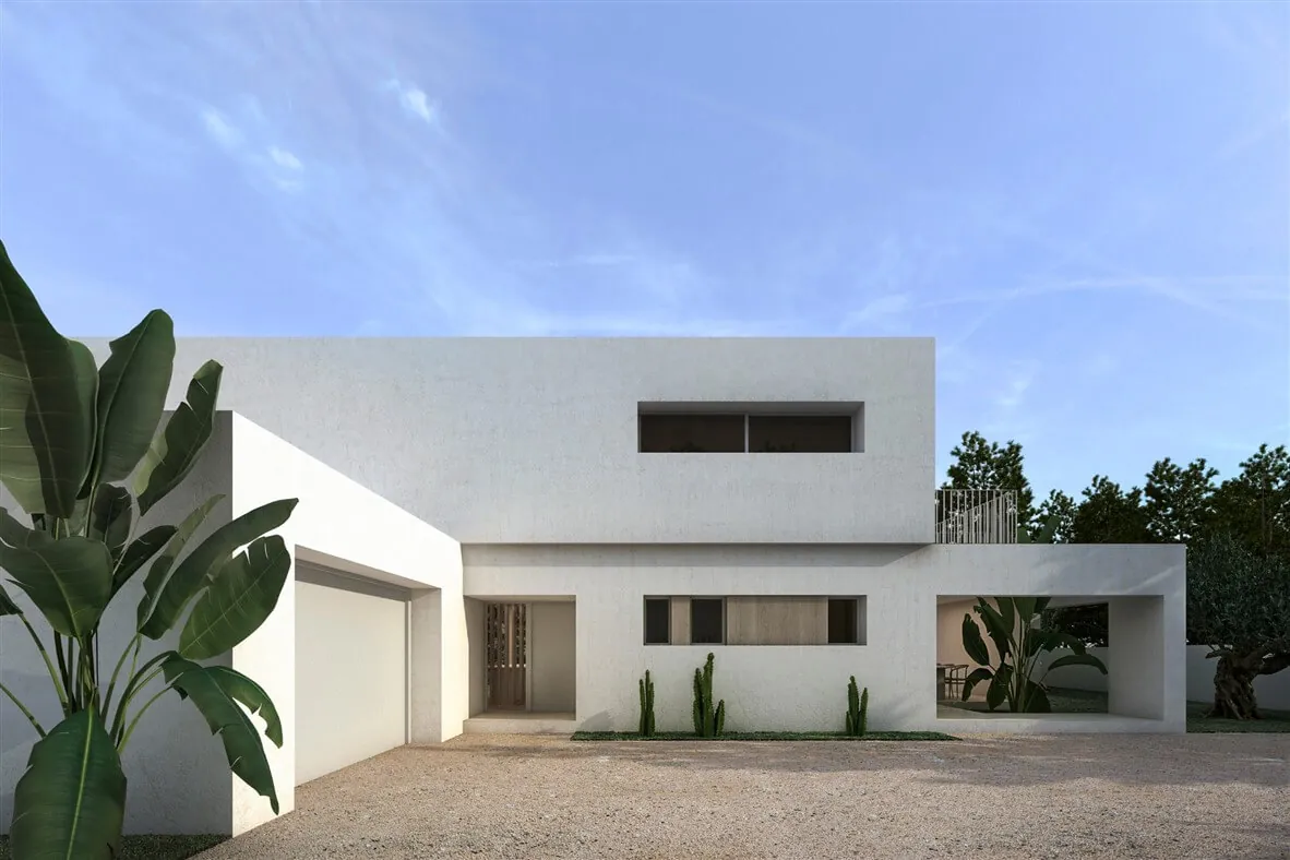 Modern house in with Rock views near La Fustera beach