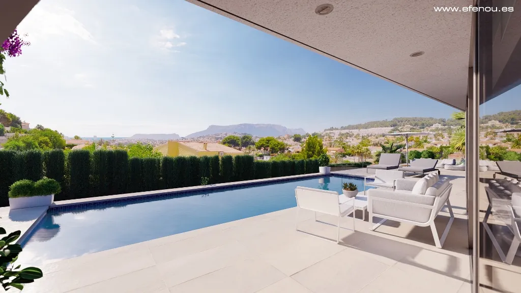 Villa moderne près de la plage de La Fustera