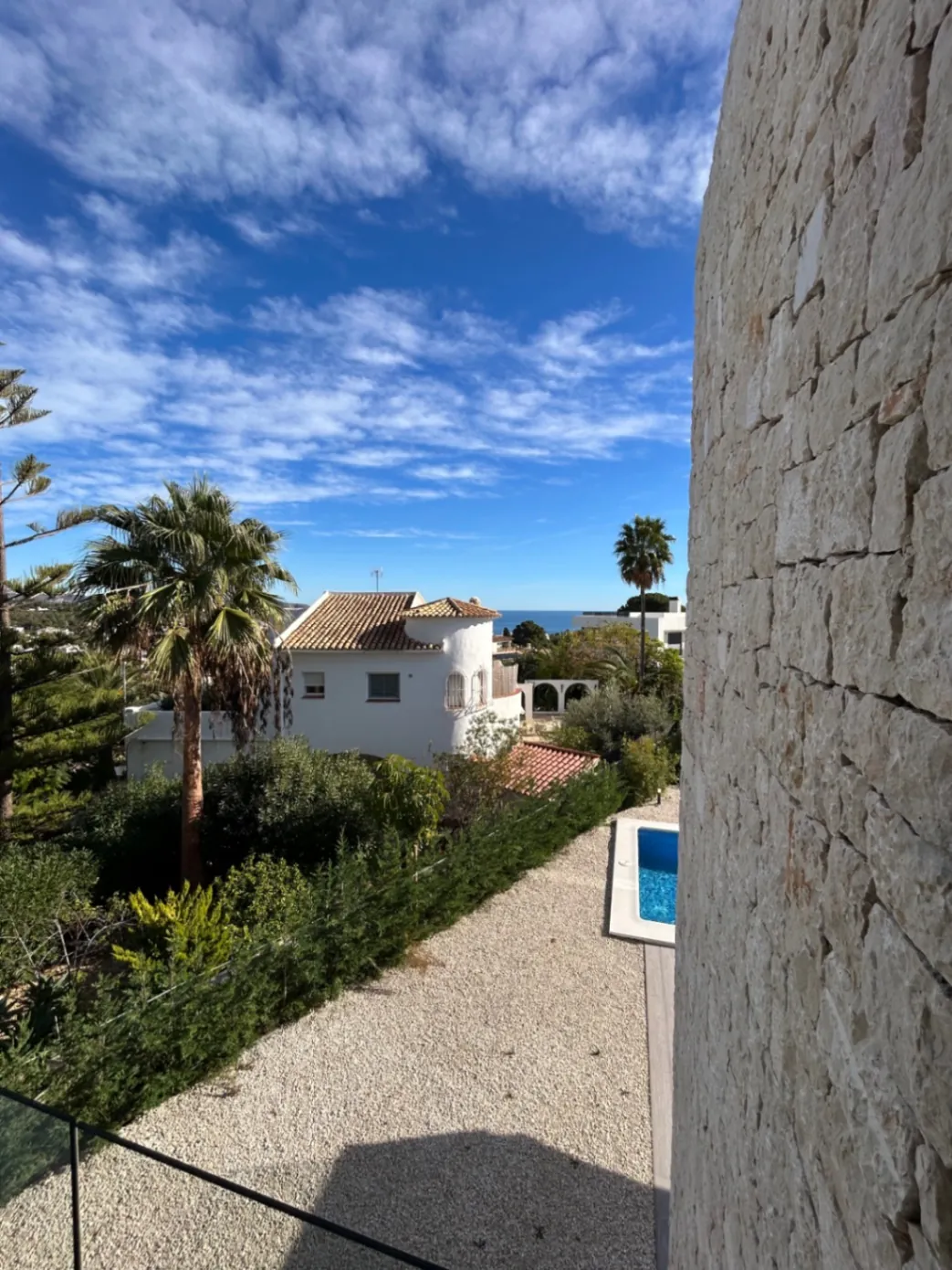Move-in ready new build villa with sea views for sale in La Fustera, Benissa