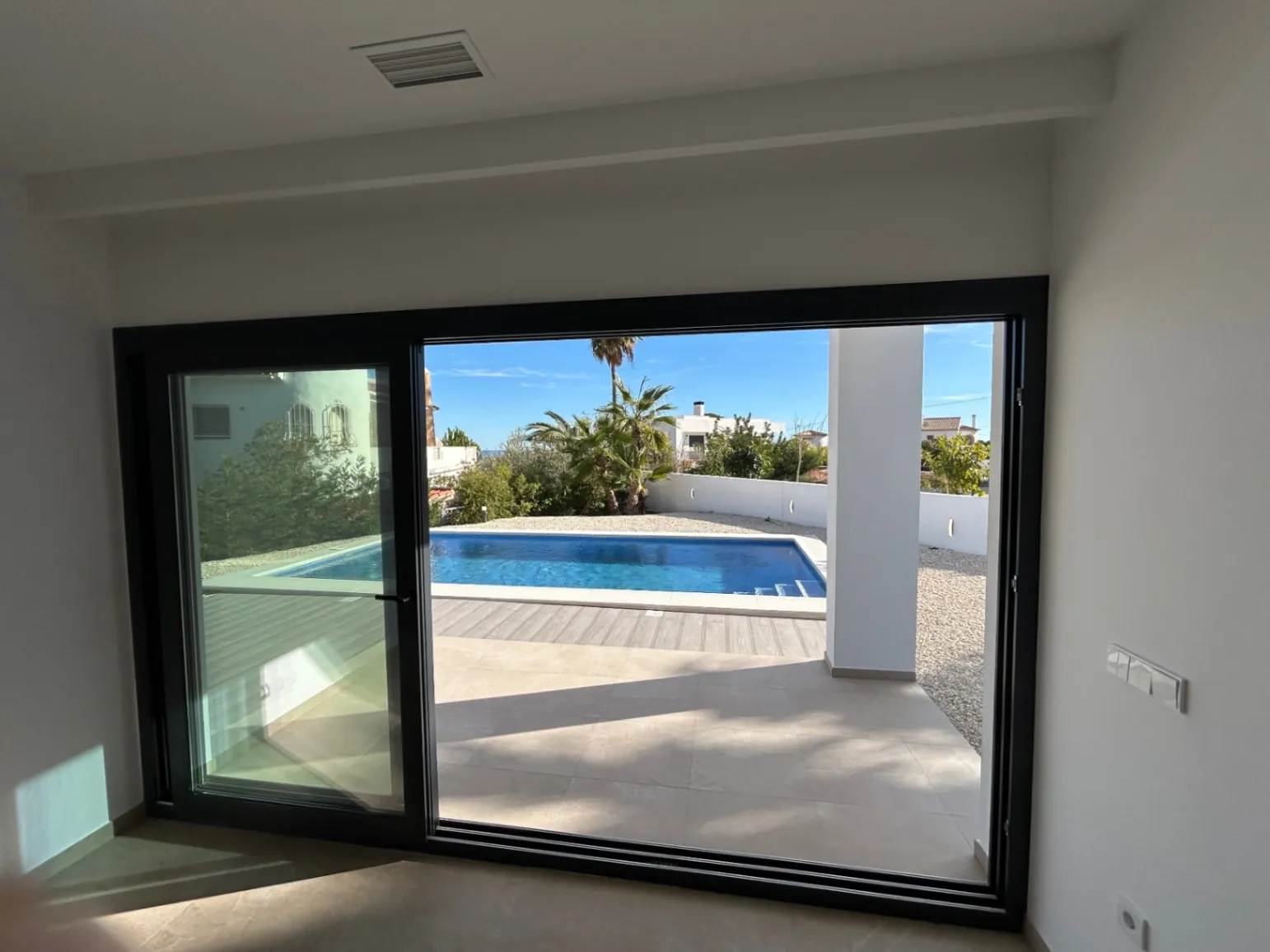 Move-in ready new build villa with sea views for sale in La Fustera, Benissa