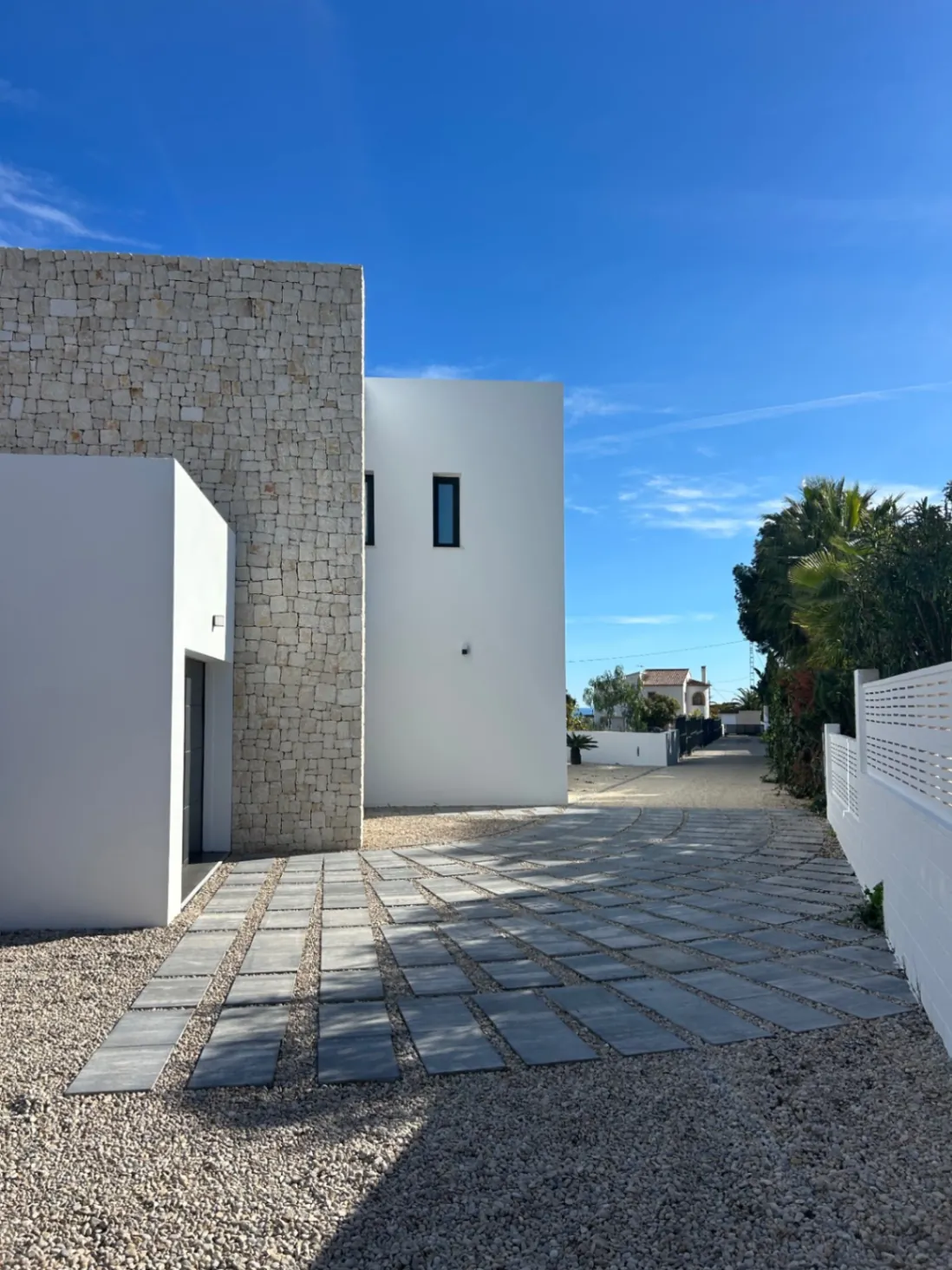 Move-in ready new build villa with sea views for sale in La Fustera, Benissa