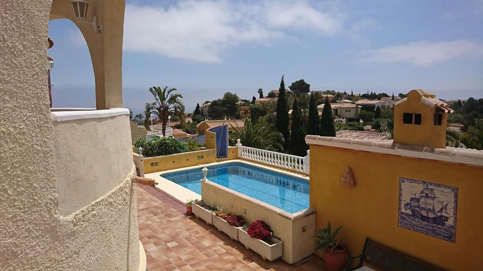 Villa with sea views and private pool