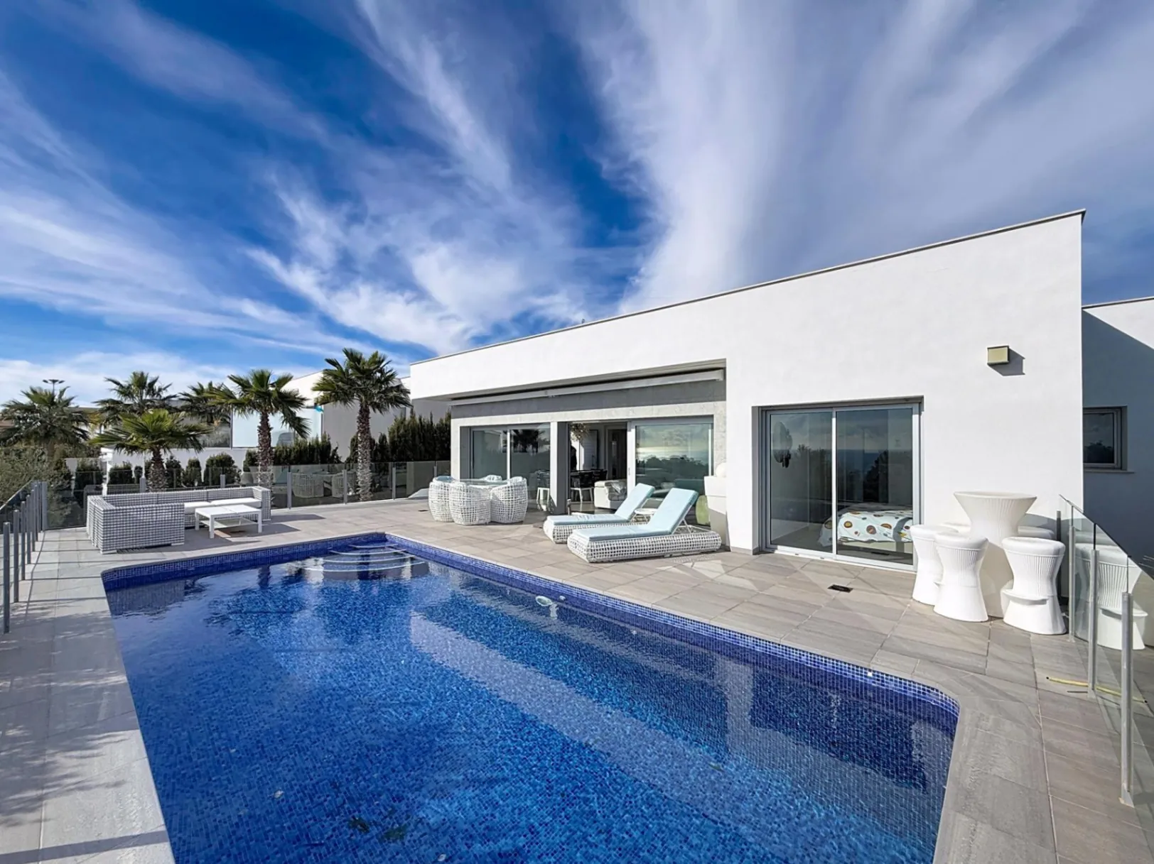 Cumbre del Sol modern luxury villa with panoramic sea views