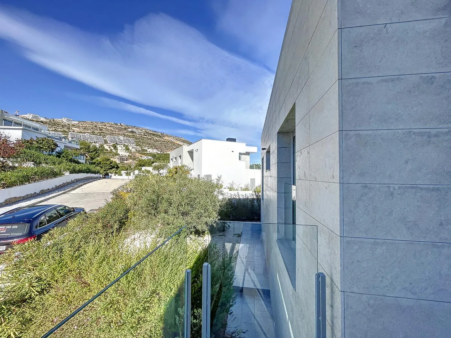 Modern villa with sea views and private pool