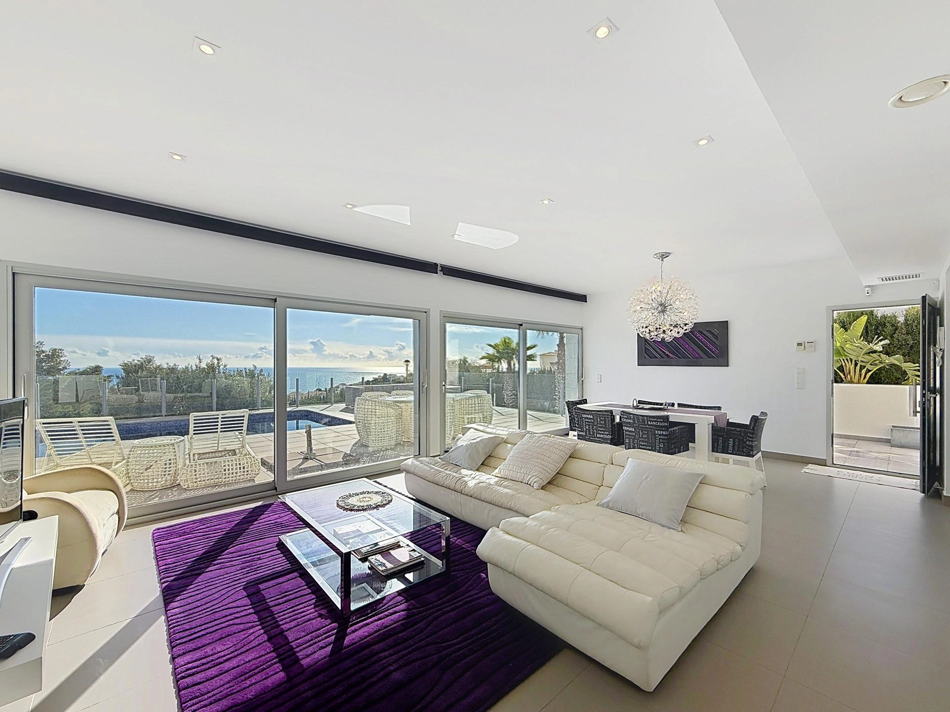 Cumbre del Sol modern luxury villa with panoramic sea views