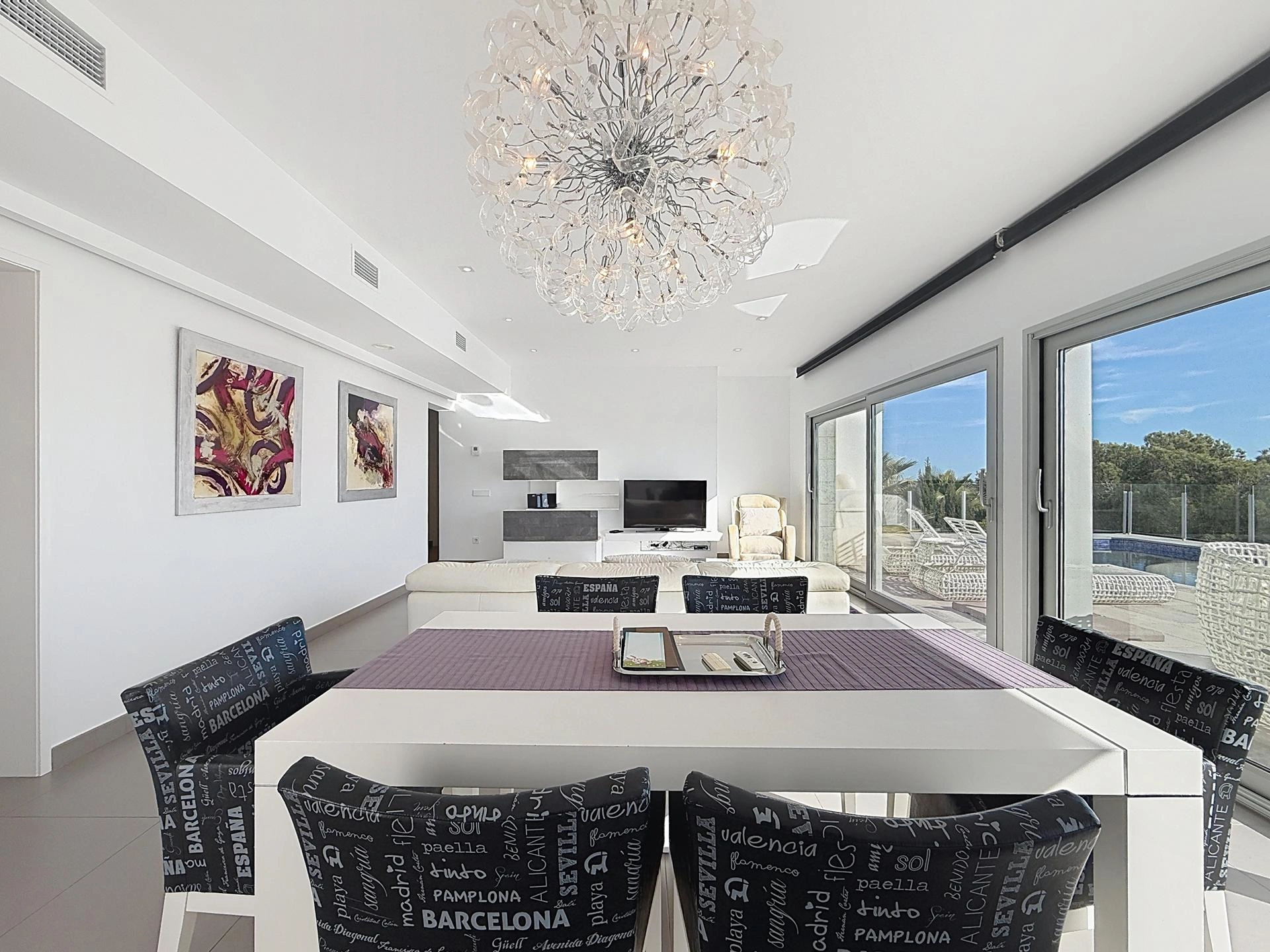 Cumbre del Sol modern luxury villa with panoramic sea views