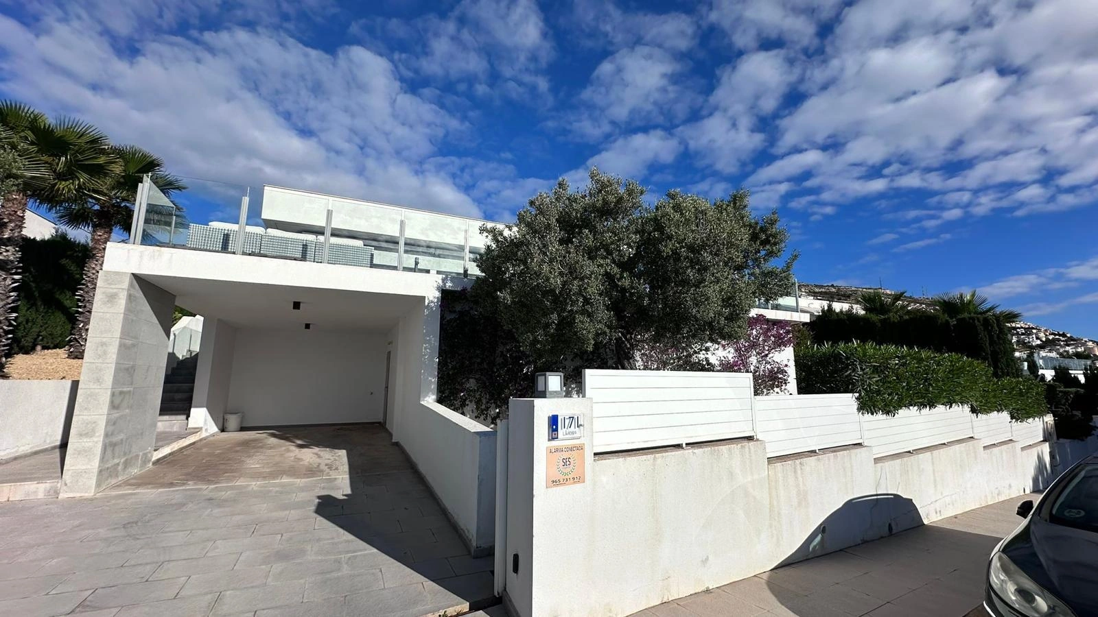 Cumbre del Sol modern luxury villa with panoramic sea views