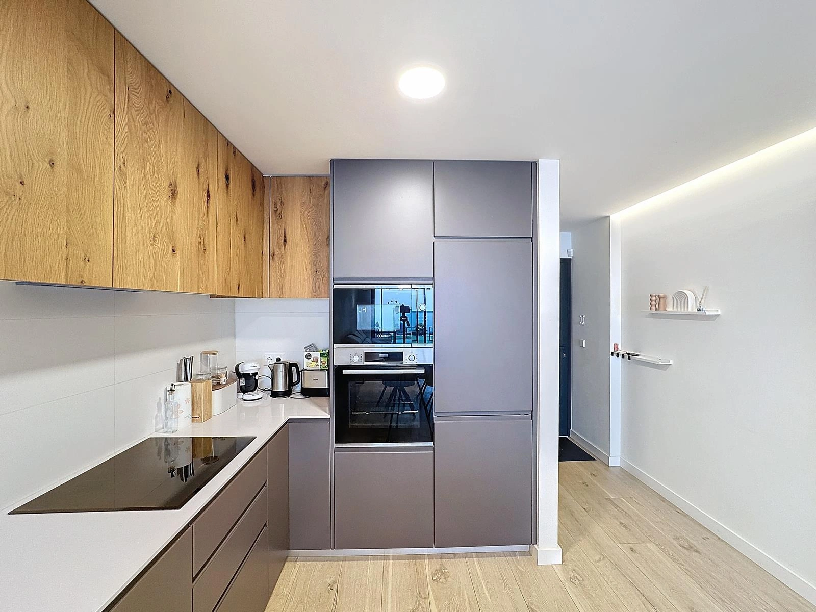 Cumbre del Sol, modern apartment with private garden