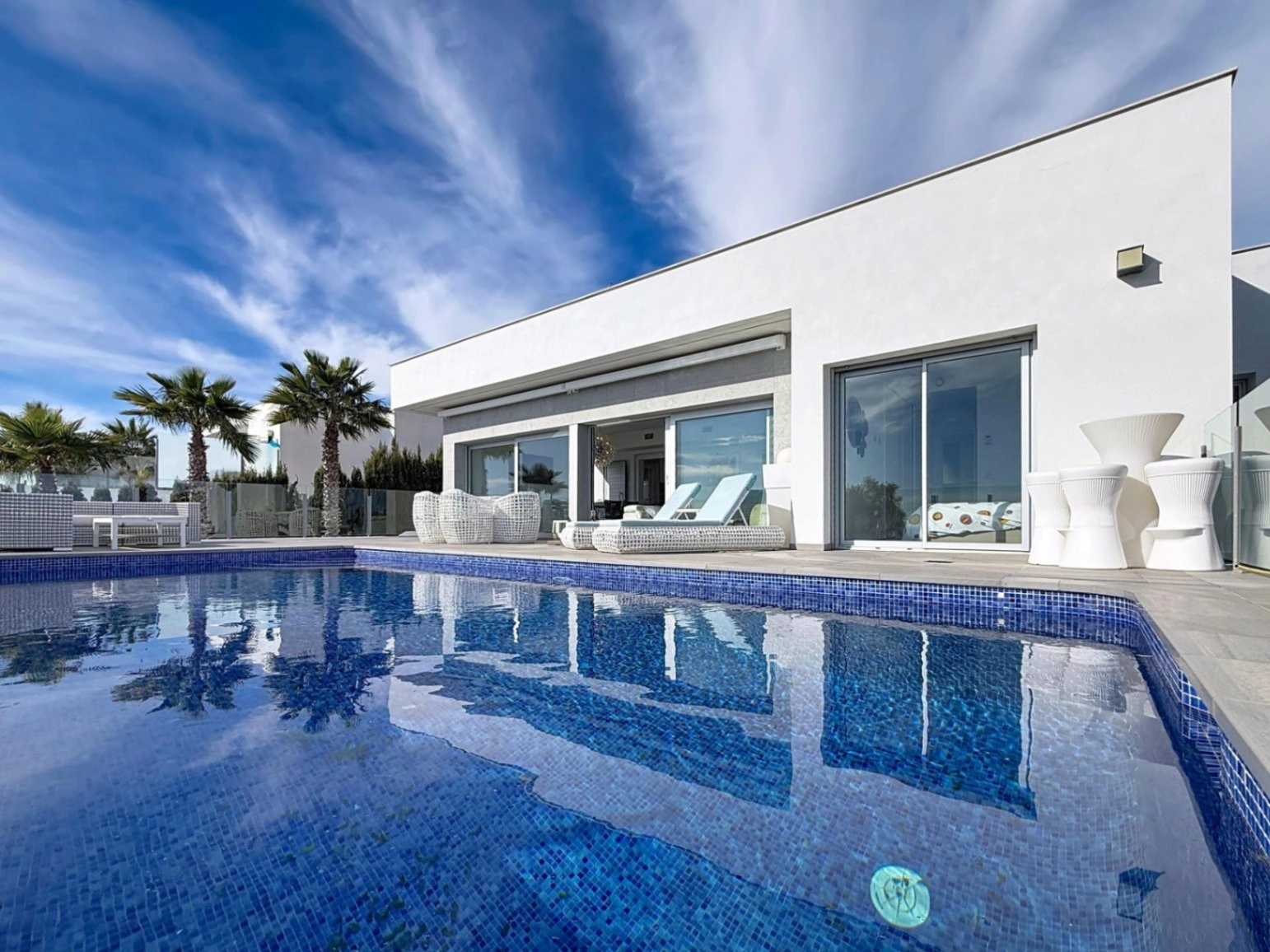 Cumbre del Sol modern luxury villa with panoramic sea views