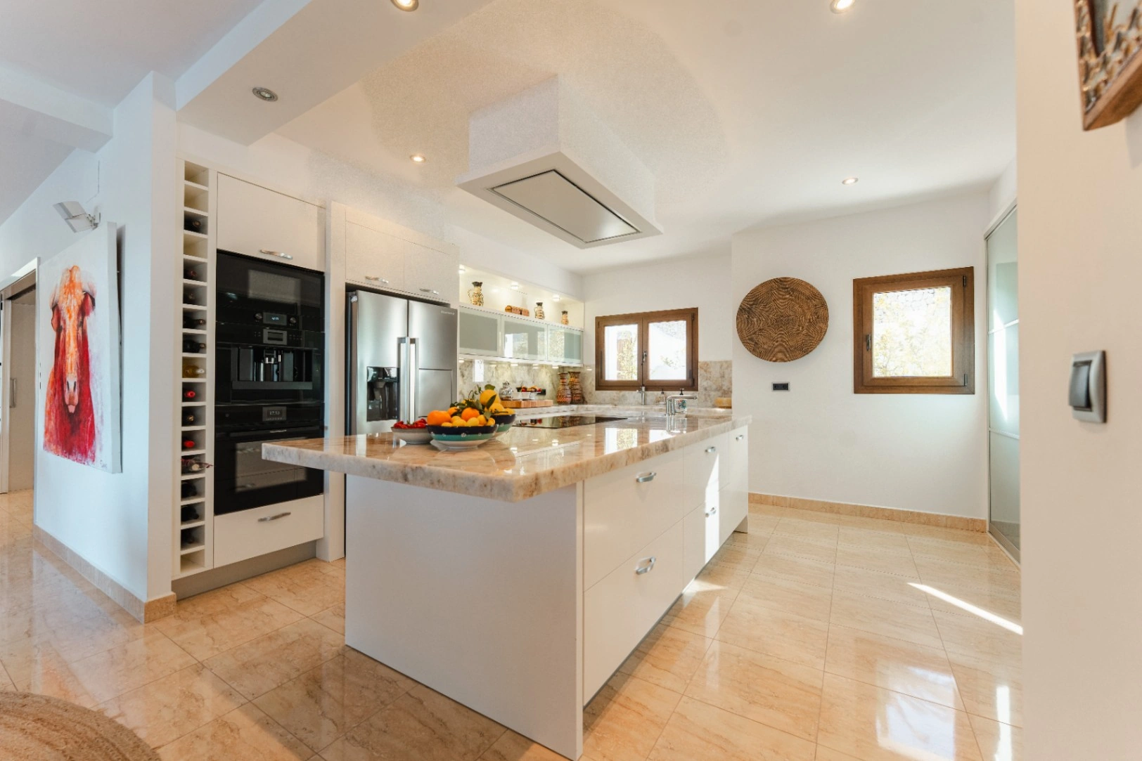 Beautiful Ibicenco Style Villa with Sea Views for Sale in Moraira