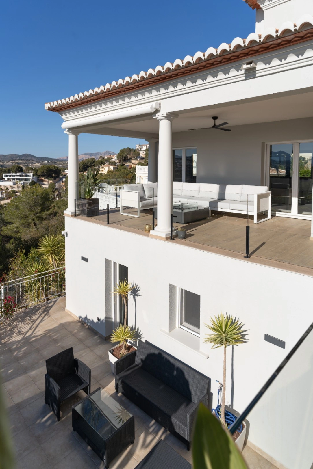 BH2004B - Villa de lujo con gimnasio privado y vistas al mar en Moraira El Portet