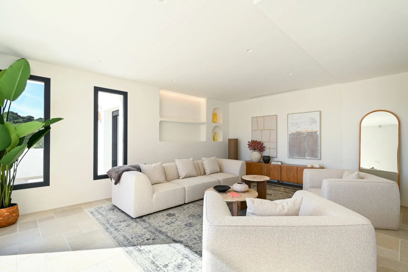 Luxe nieuwbouw in Ibiza-stijl met exclusief design en top locatie te koop in Moraira