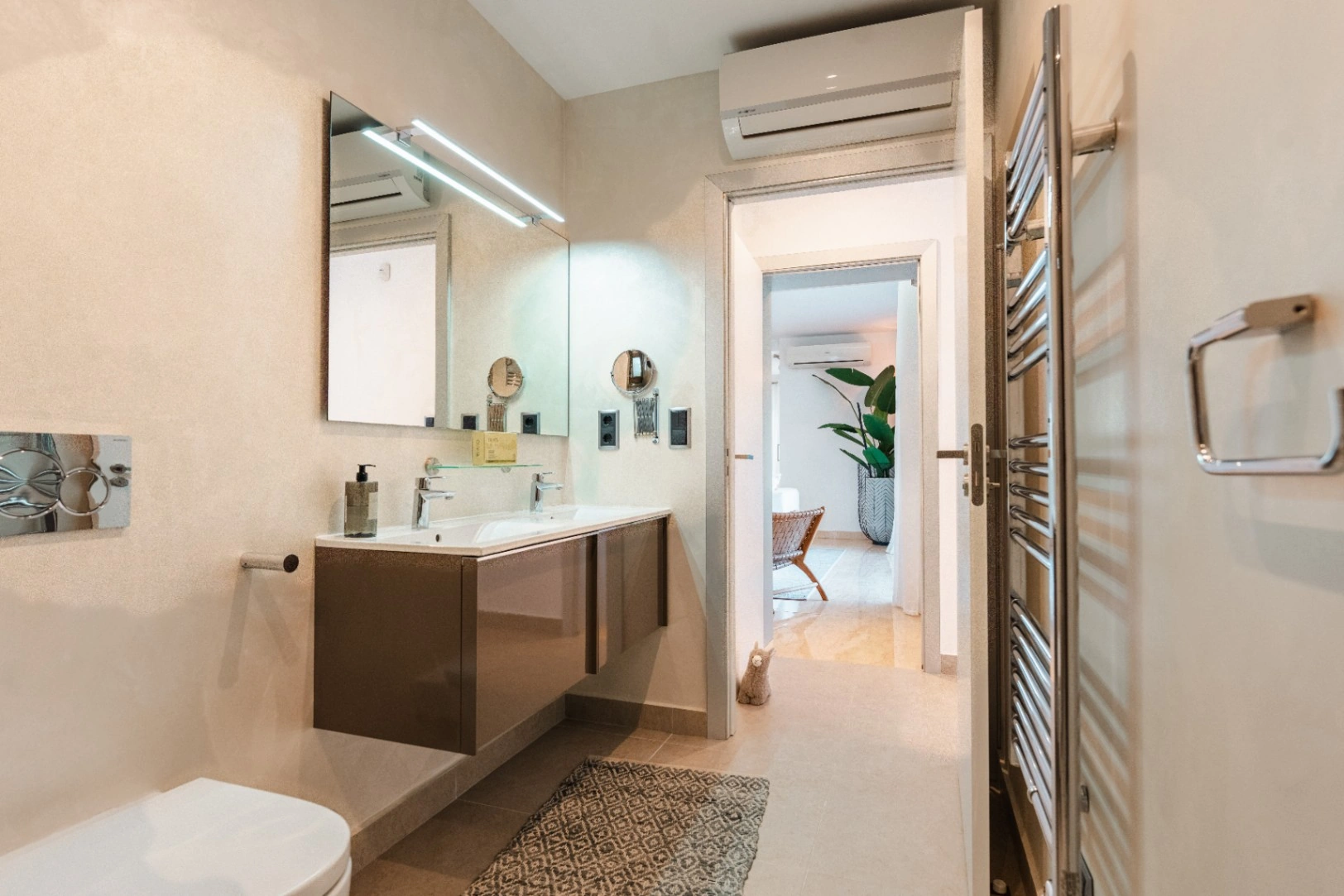 Beautiful Ibicenco Style Villa with Sea Views for Sale in Moraira
