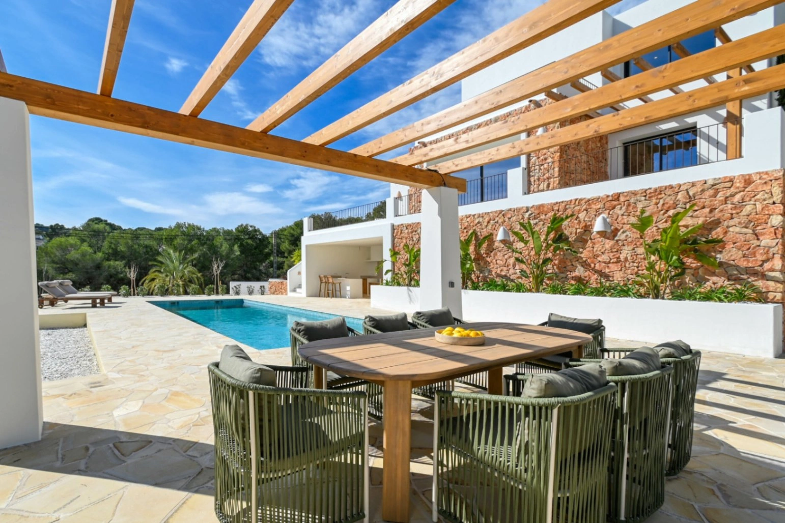 Luxe nieuwbouw in Ibiza-stijl met exclusief design en top locatie te koop in Moraira