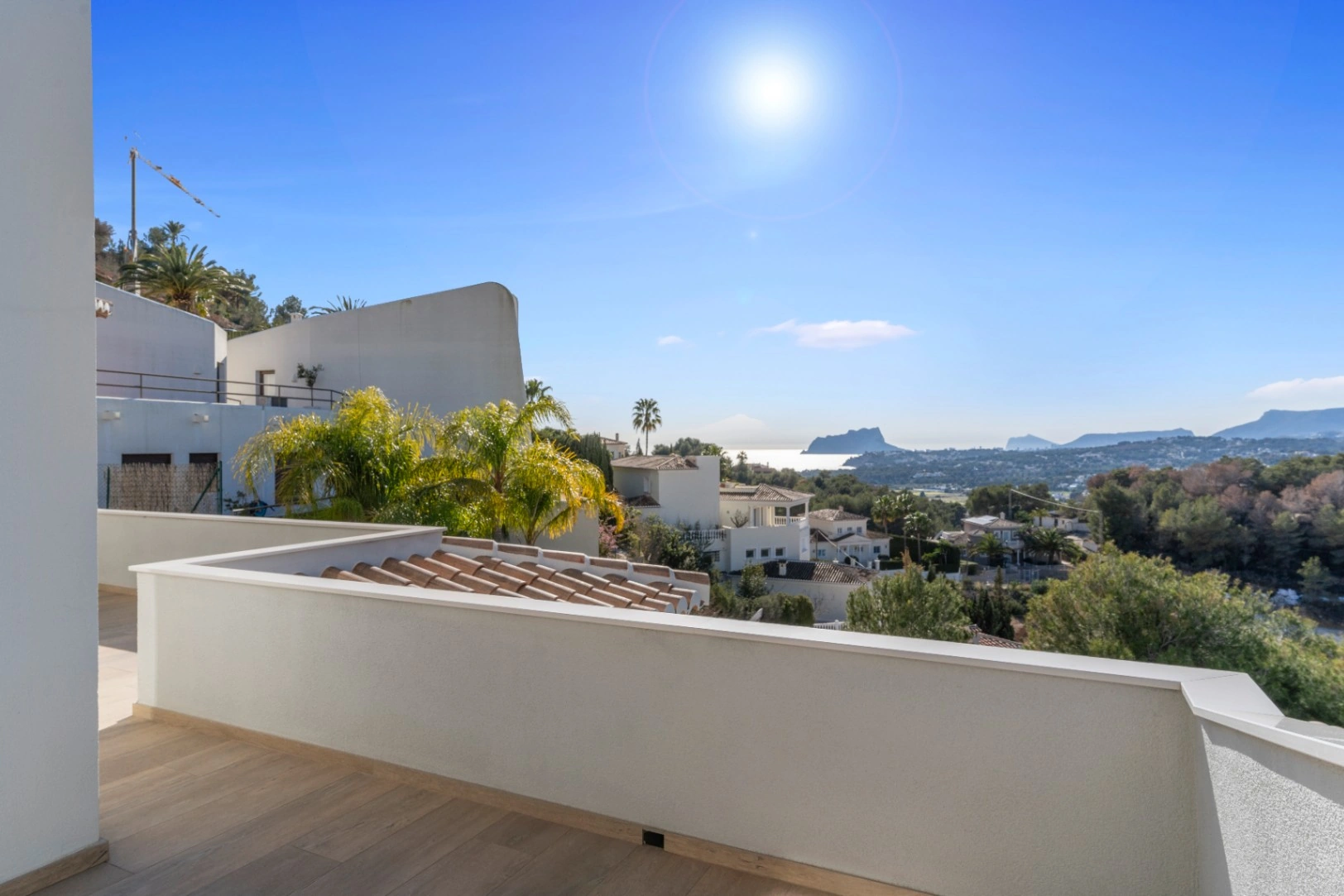 BH2004B - Villa de lujo con gimnasio privado y vistas al mar en Moraira El Portet
