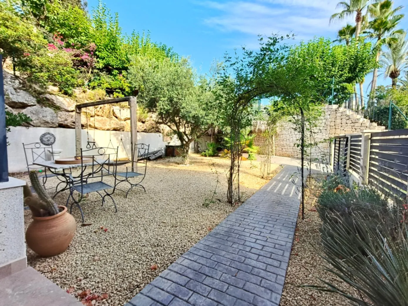 Reihenhaus mit Garten und Pool in ruhiger Wohnanlage in Moraira