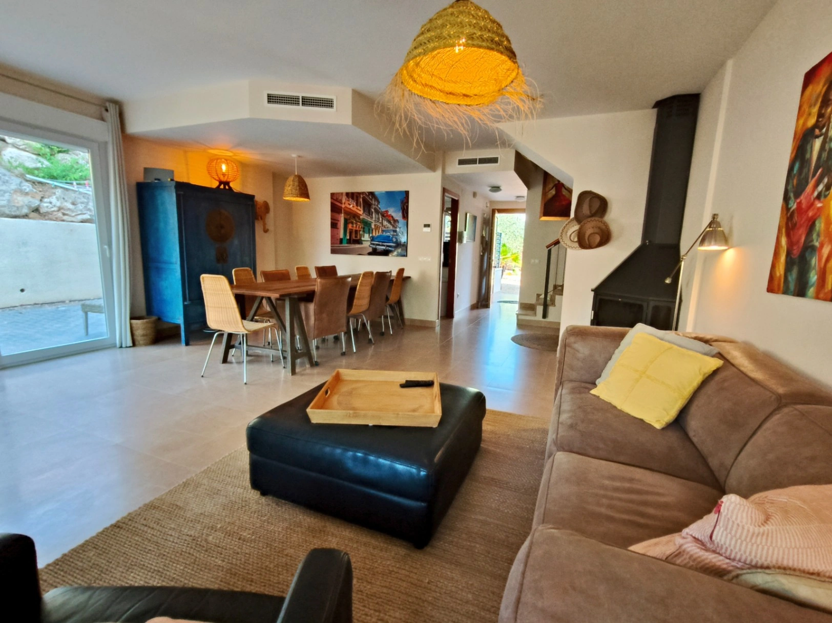 Reihenhaus mit Garten und Pool in ruhiger Wohnanlage in Moraira
