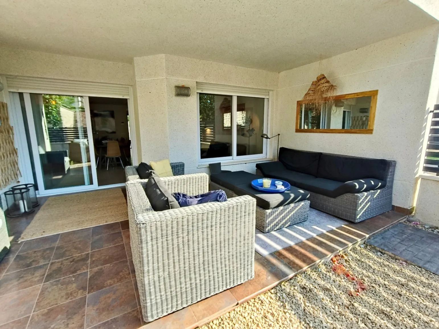 Reihenhaus mit Garten und Pool in ruhiger Wohnanlage in Moraira