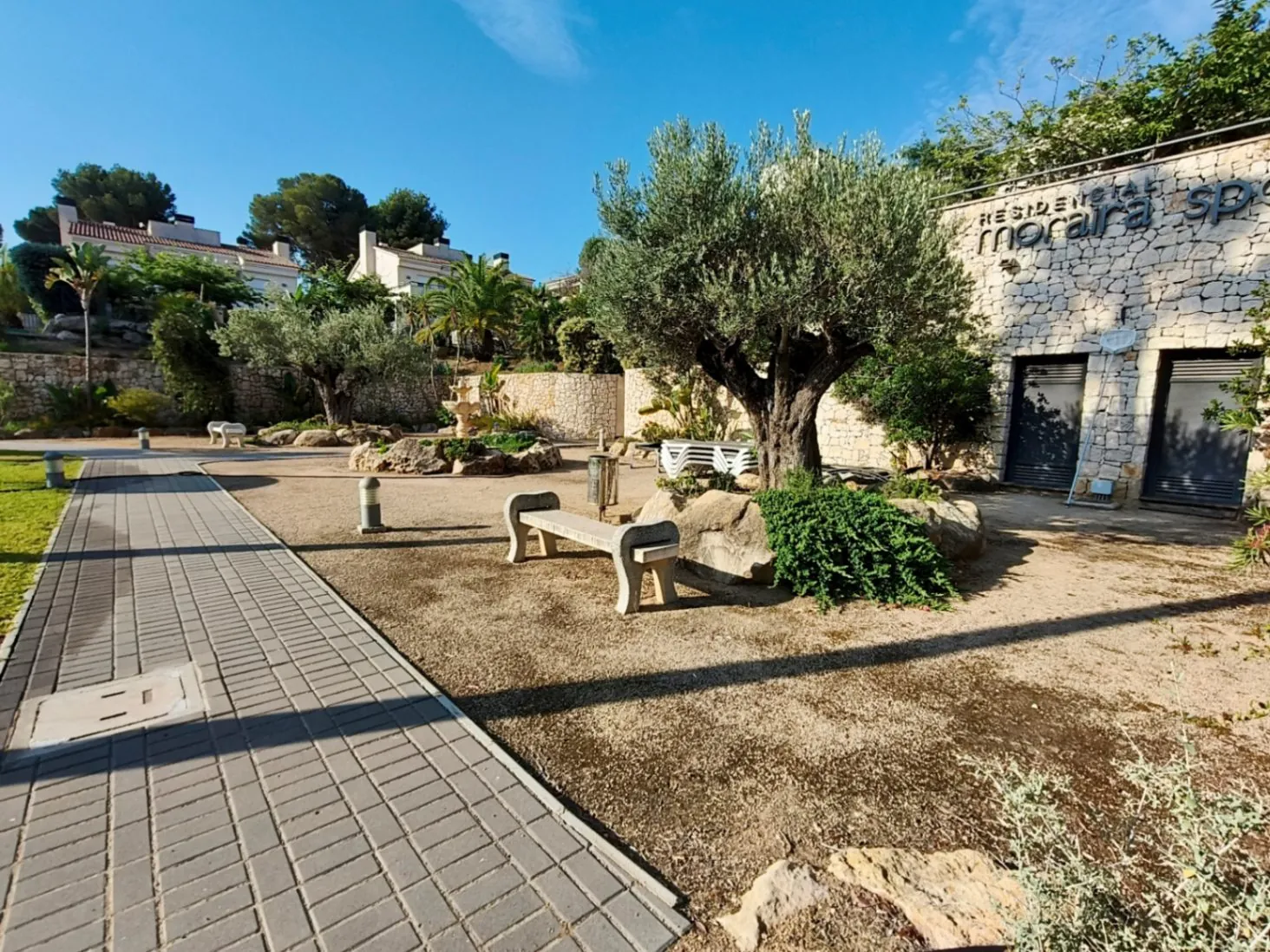 Reihenhaus mit Garten und Pool in ruhiger Wohnanlage in Moraira