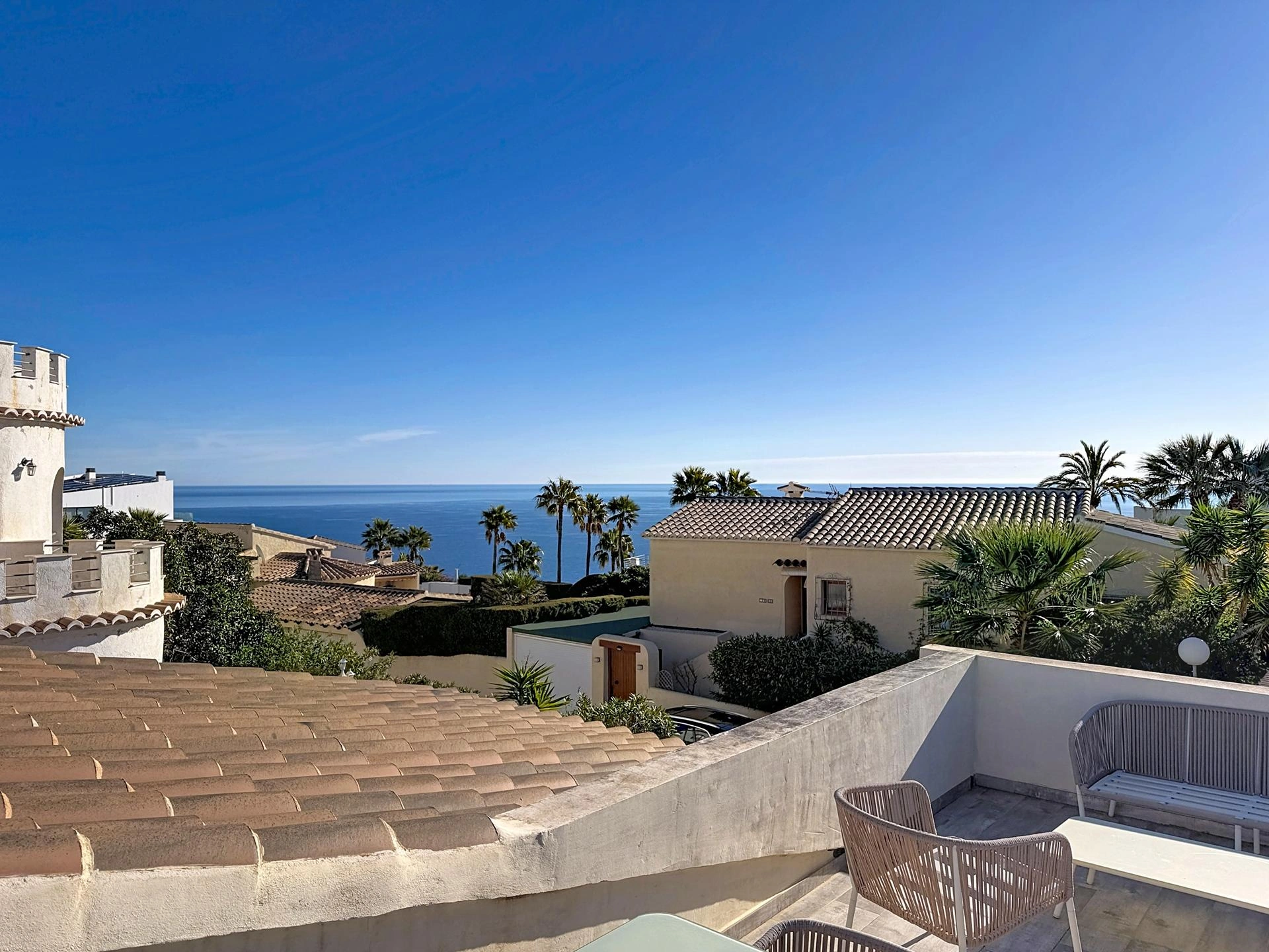 KU19BRZTS - Cumbre del Sol Villa with sea views and communal pool.