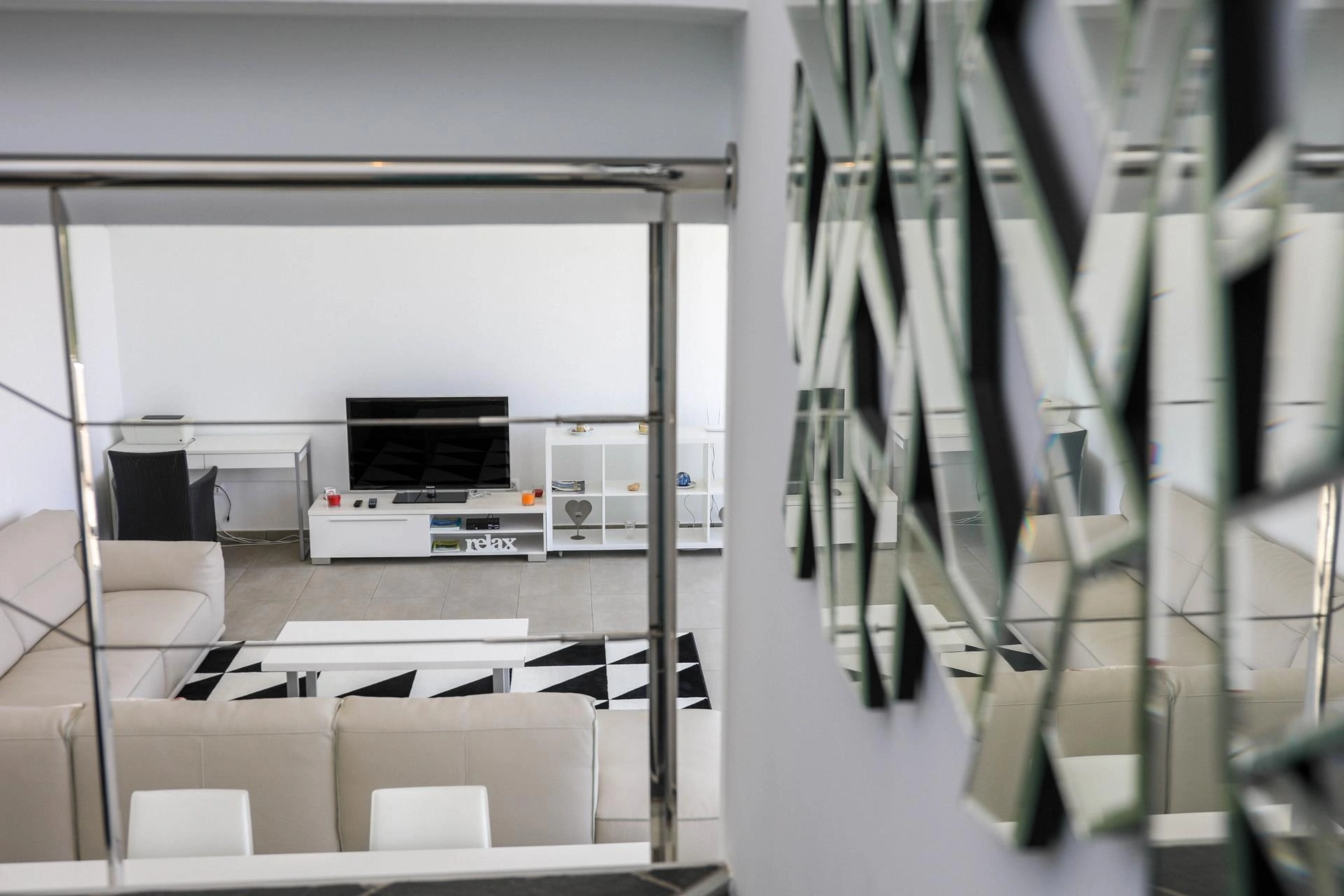 Modern villa with panoramic views