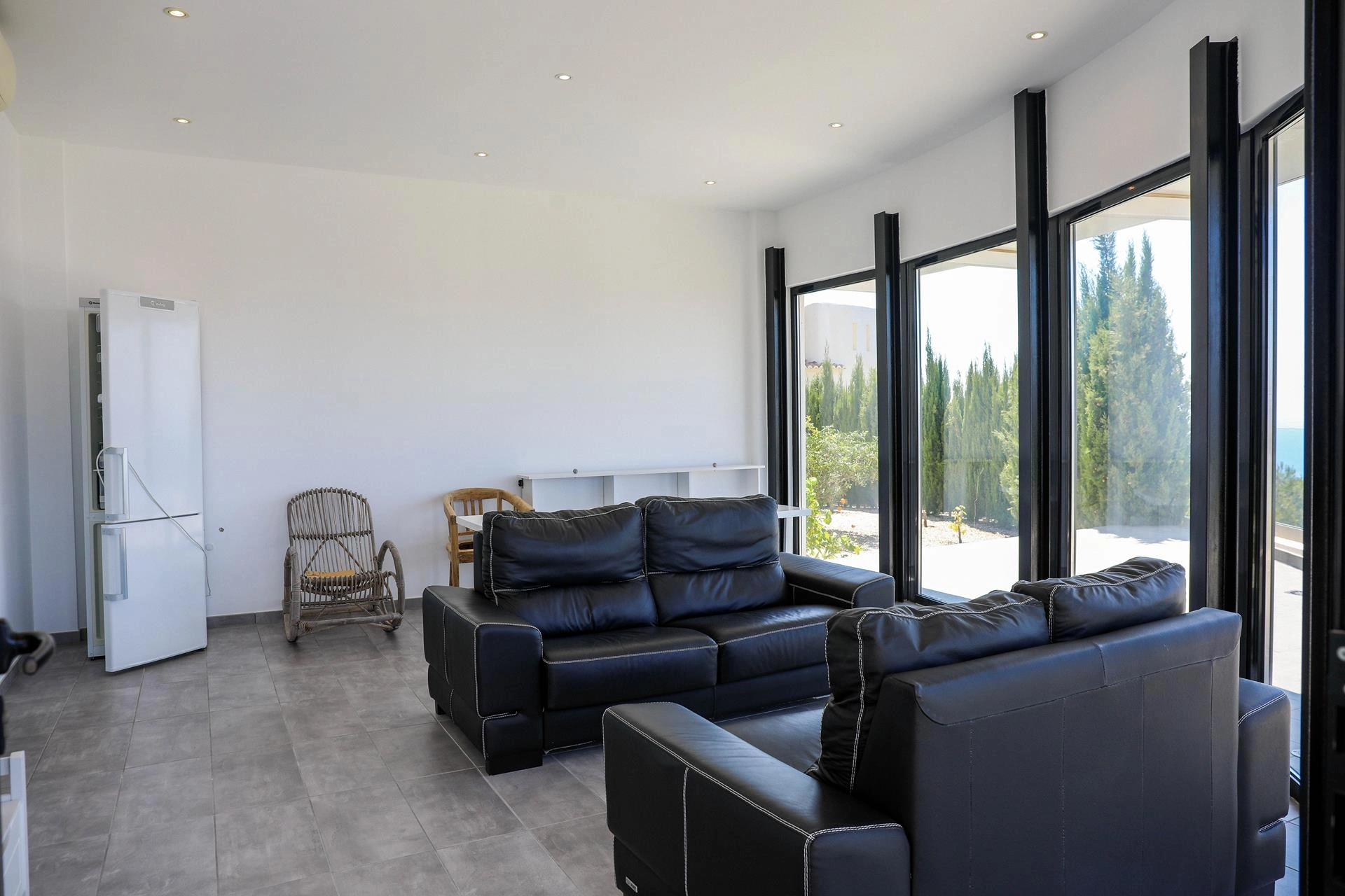 Modern villa with panoramic views