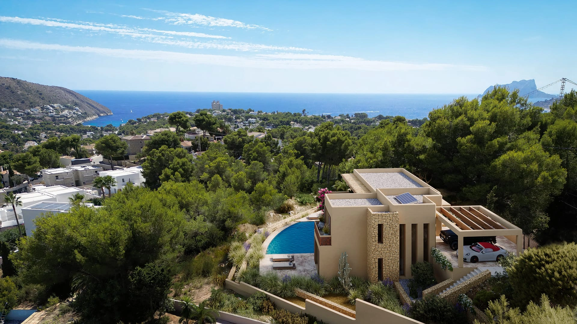Villa for sale in Moraira