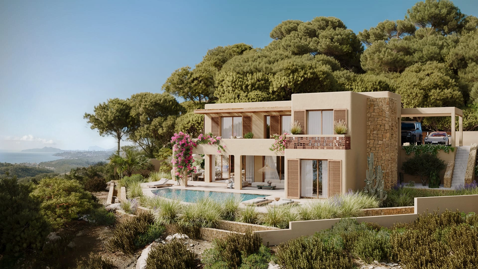 Villa for sale in Moraira