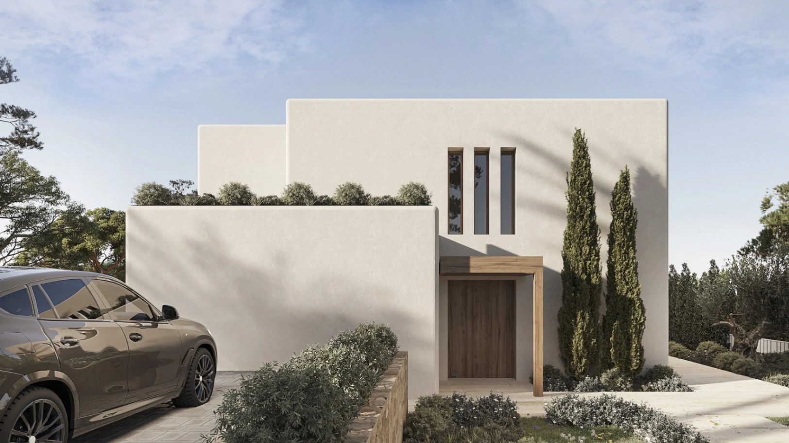 KB1SCD6Y2 - Project: Ibiza-style new-build villa for sale in Benissa