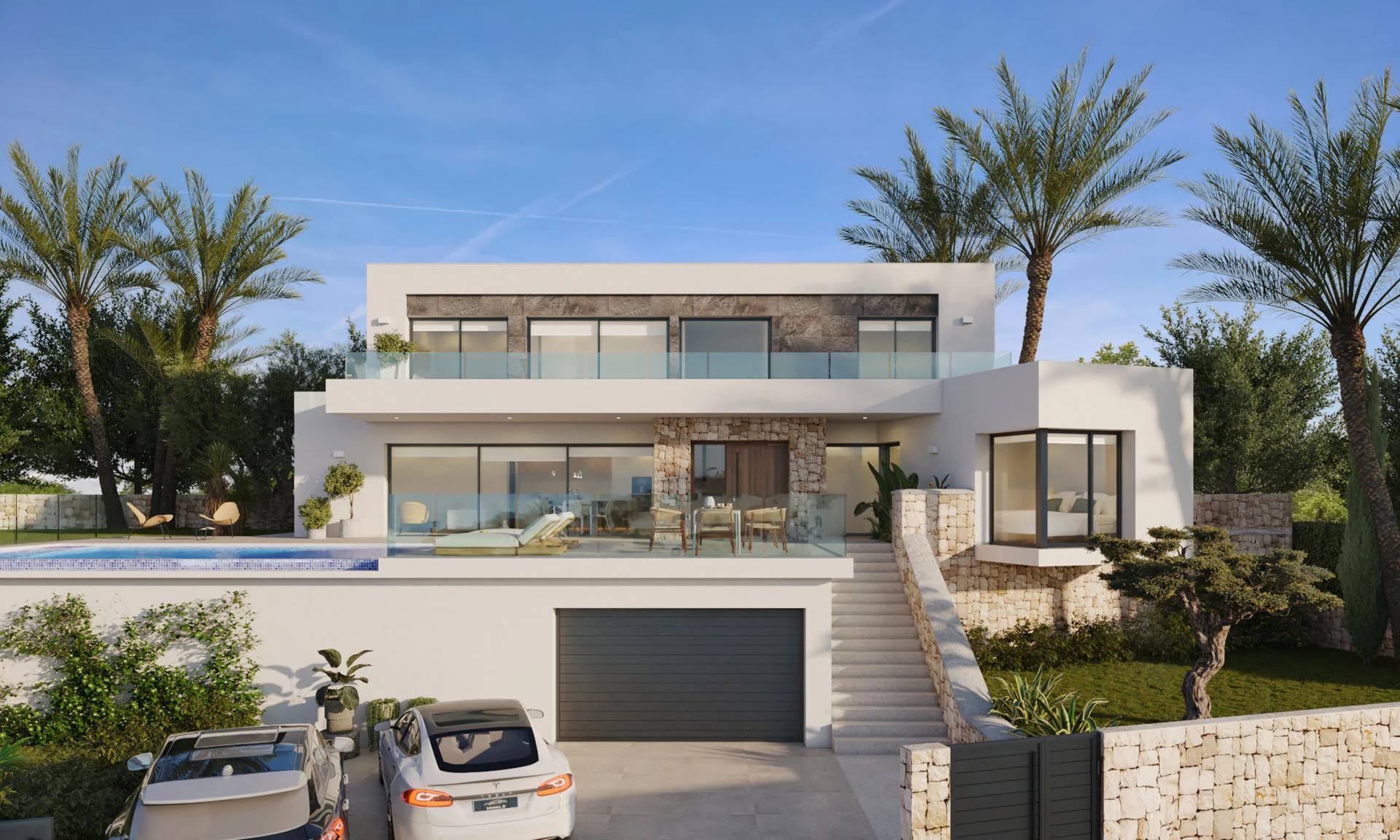 Cumbre del Sol: a modern luxury villa with stunning sea views