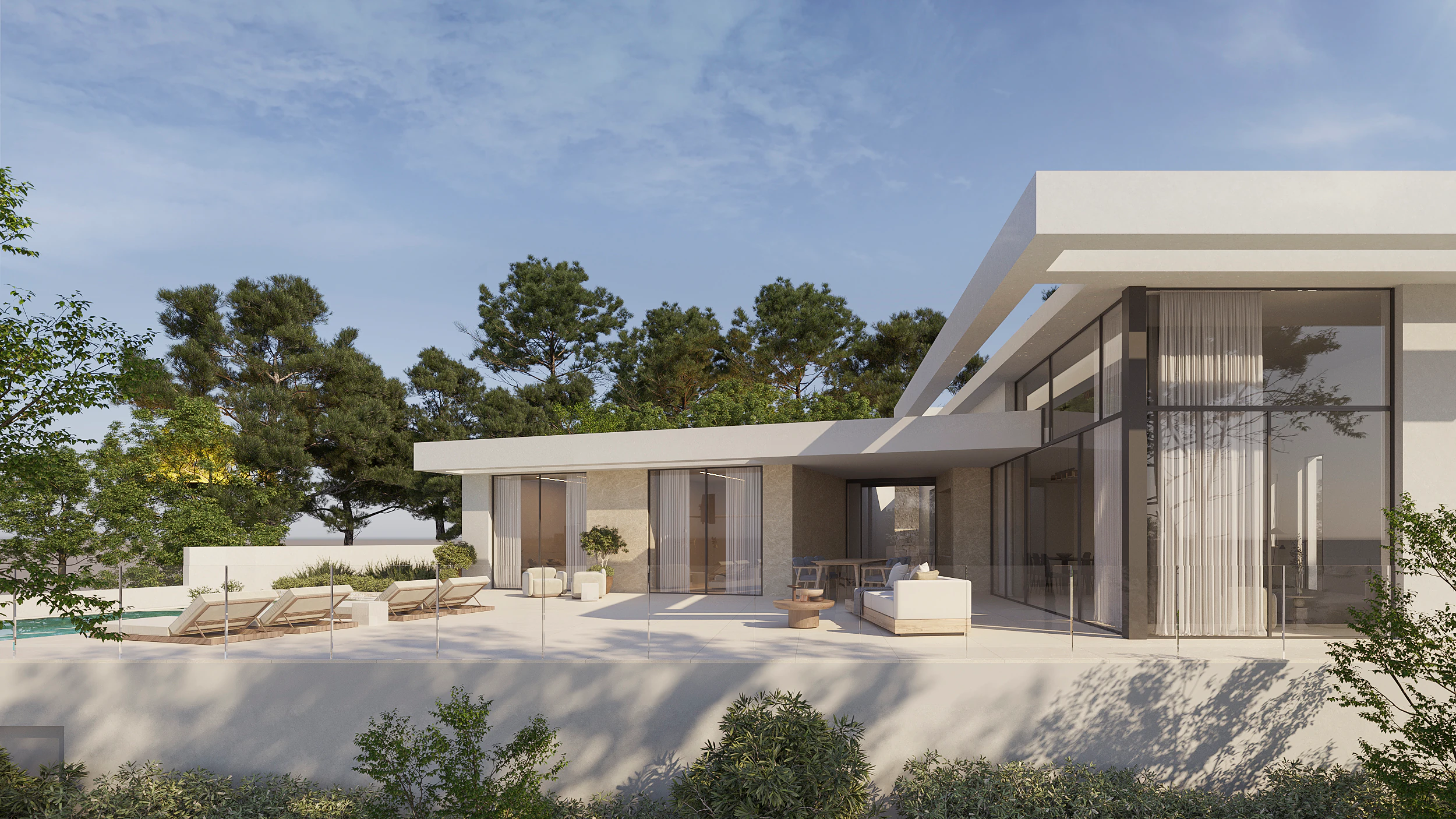 New modern villa project in Benitachell