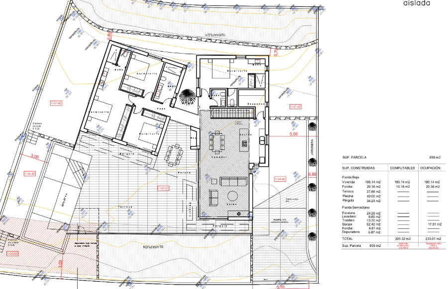 New modern villa project in Benitachell