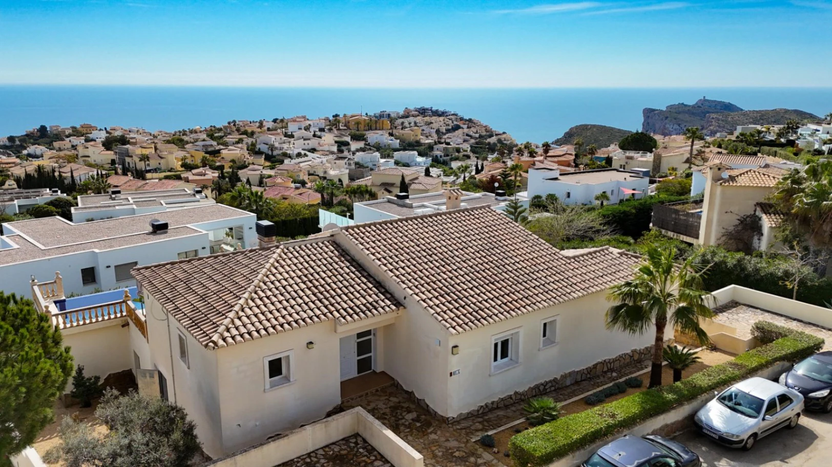 Cumbre del Sol, Villa with sea views