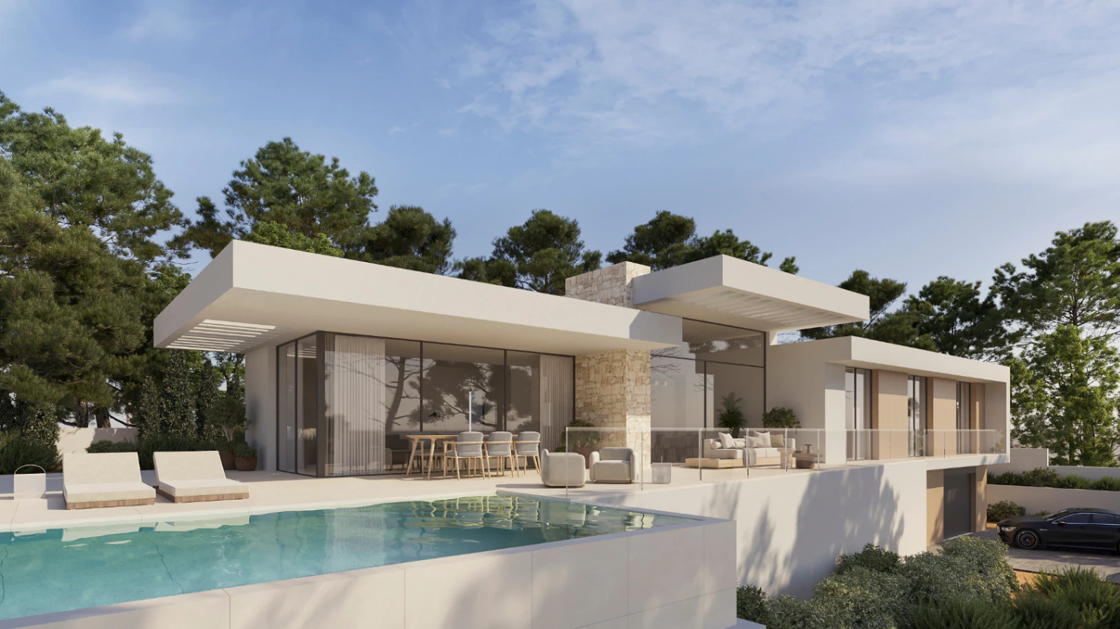 Bright modern villa in Benitachell