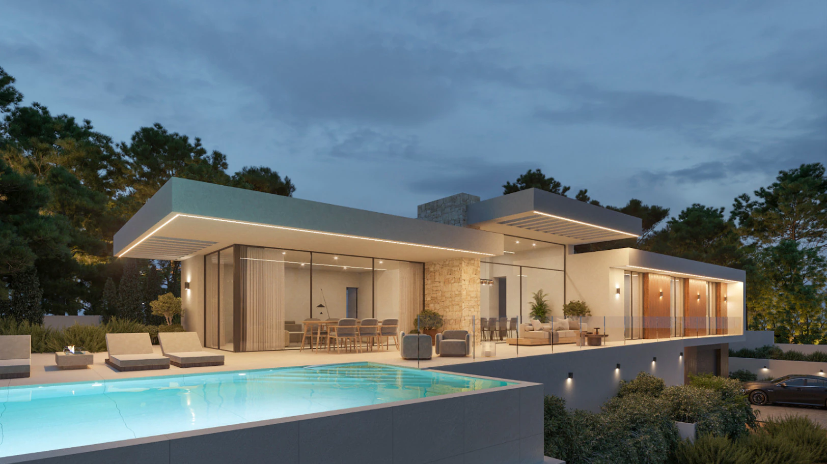 Bright modern villa in Benitachell