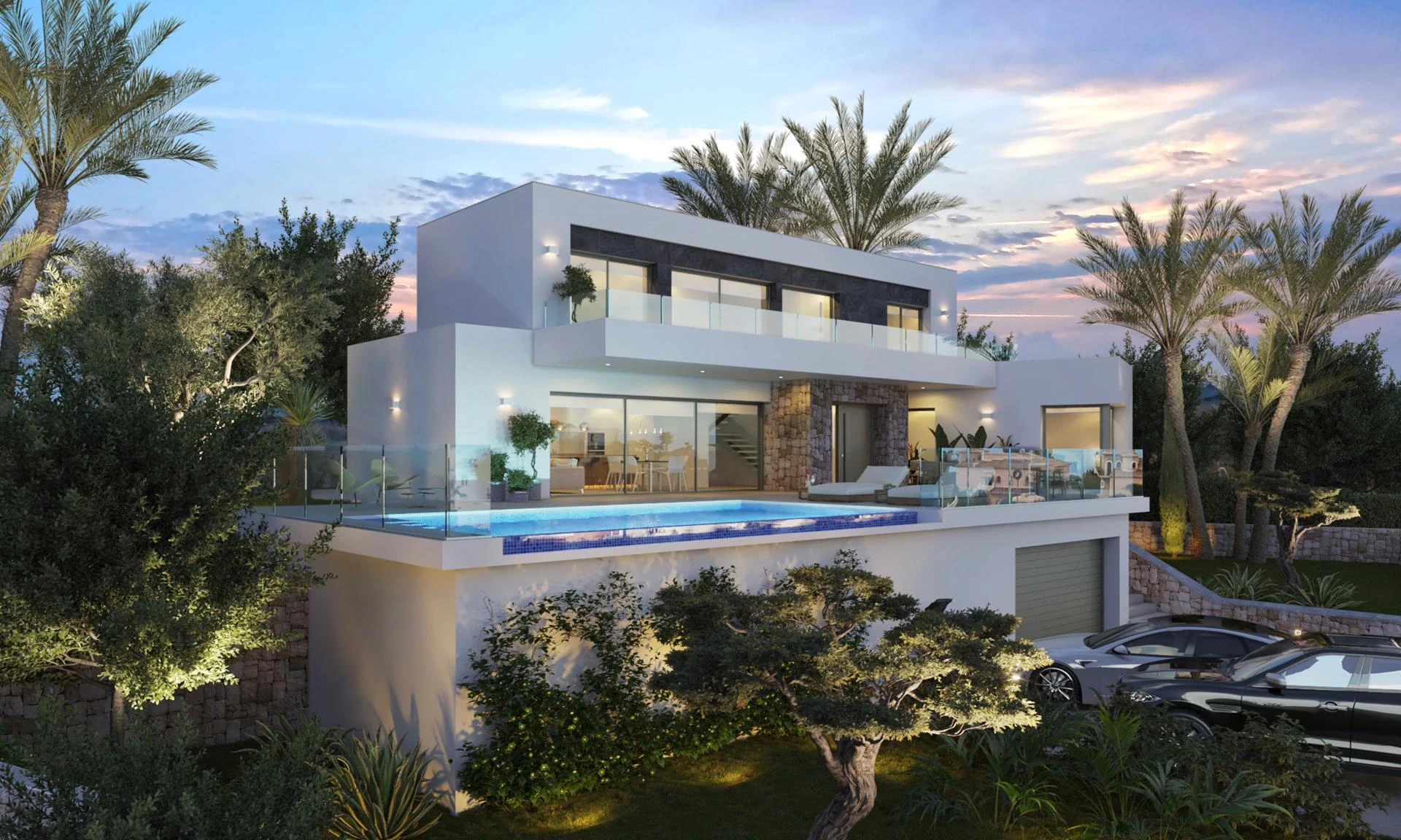Cumbre del Sol: a modern luxury villa with stunning sea views